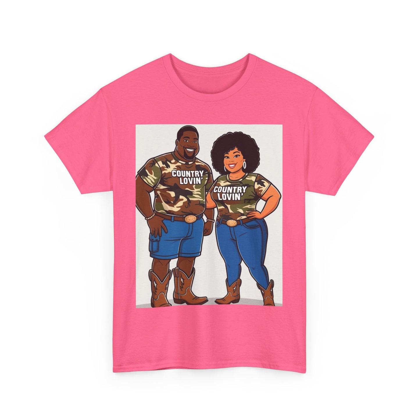 Country Lovin 2-More Colors Unisex Cotton Tee