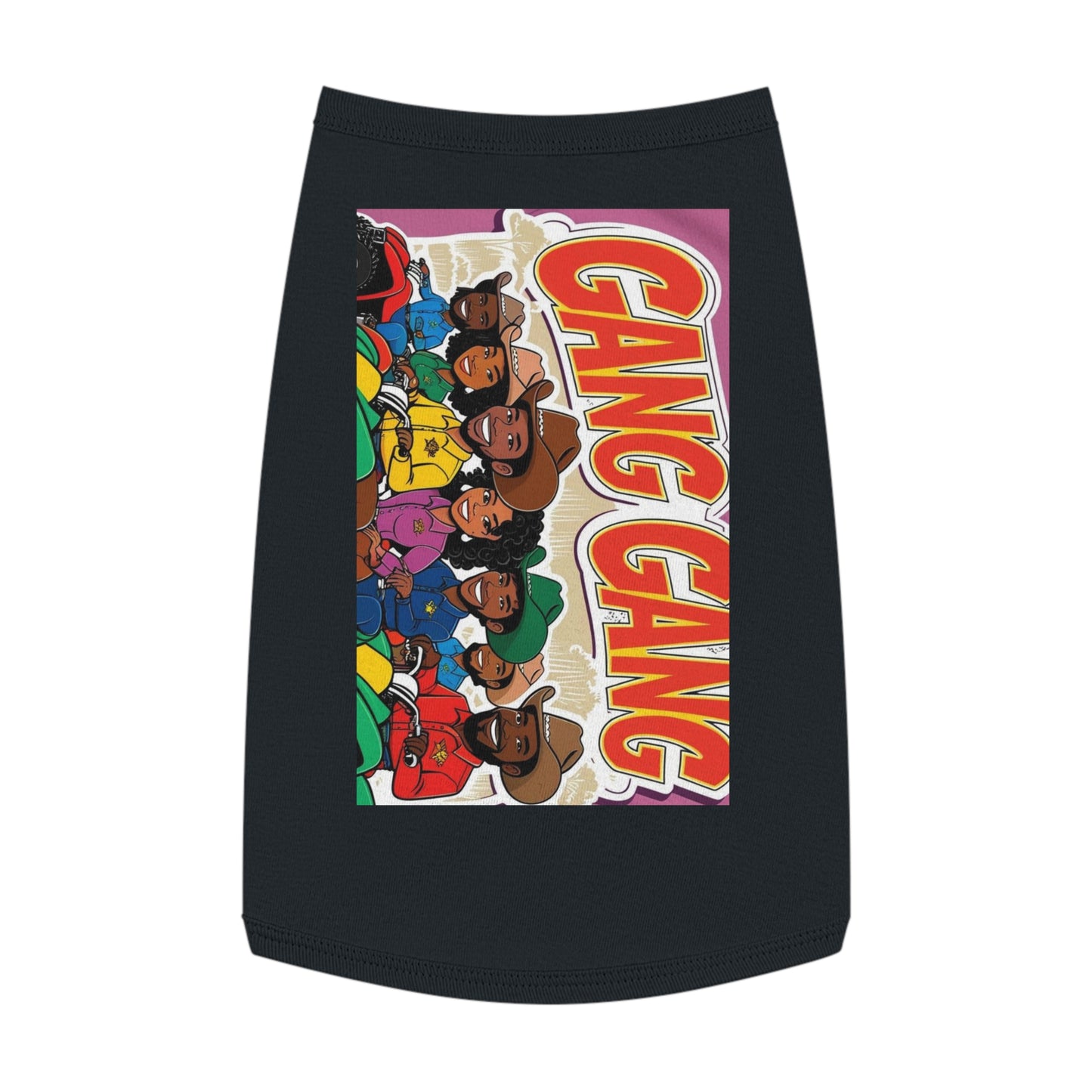 Group ATV Cartoon Pet Tank Top