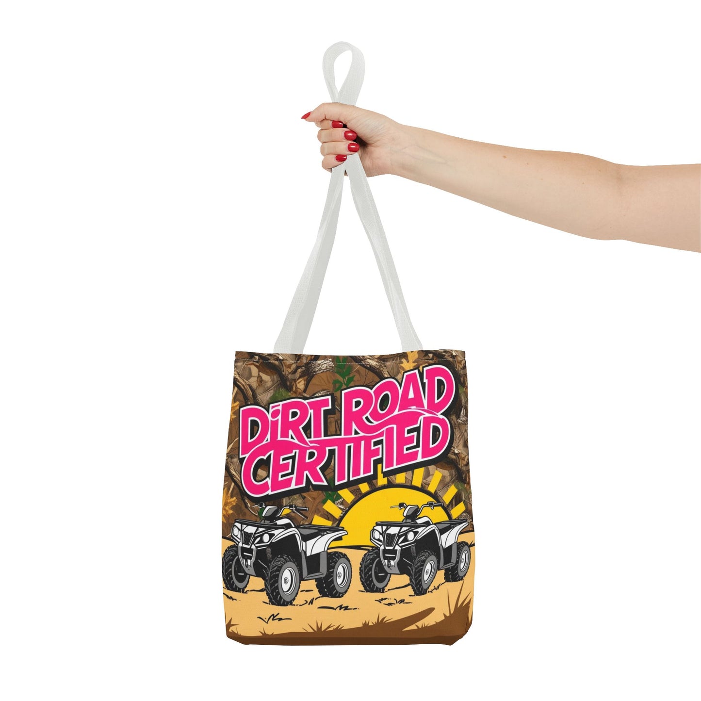 Dirt Road Certified Pink Tote Bag