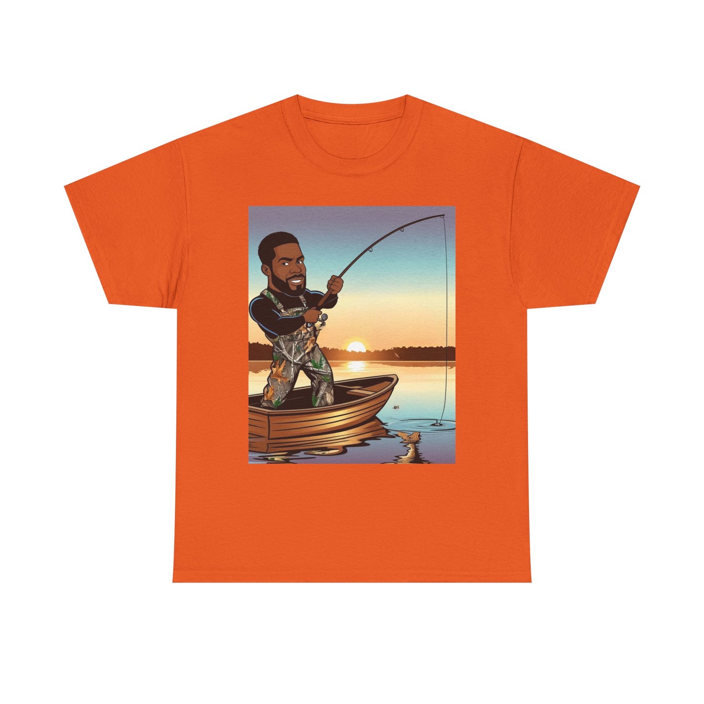 Handsome Fisherman Unisex  Cotton Tee