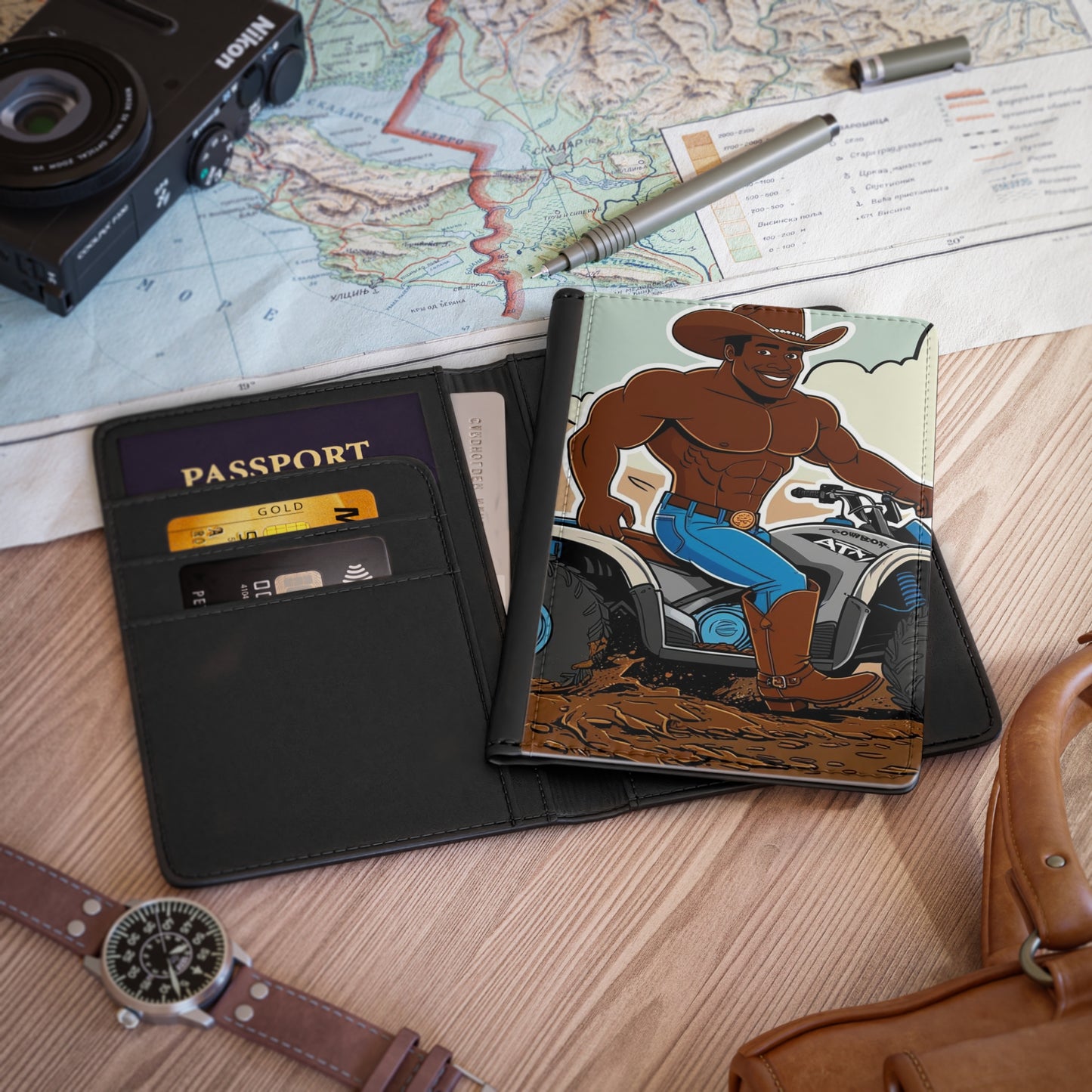 Big Cowboy Adventure Passport Cover