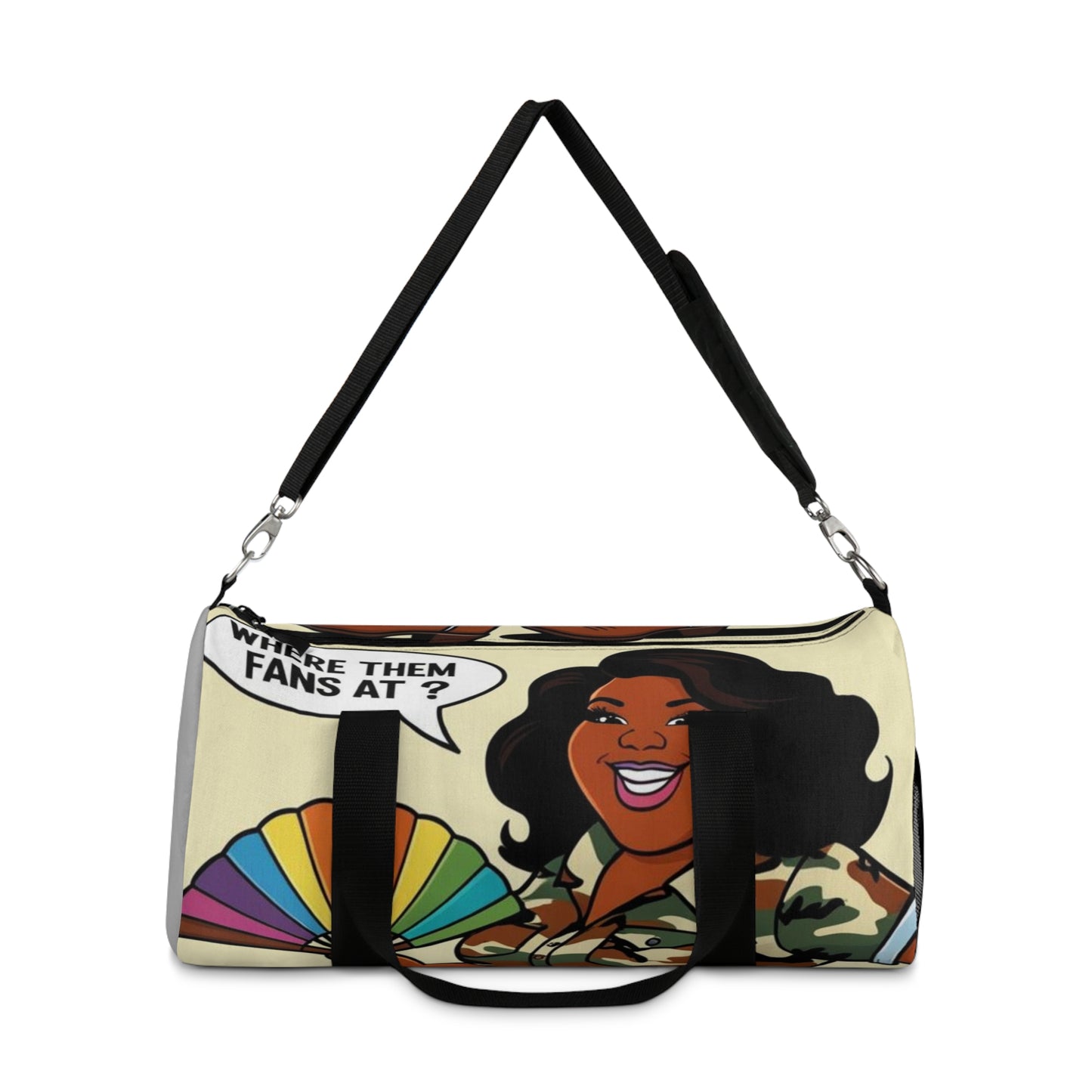 Where Them Fans At? Duffel Bag