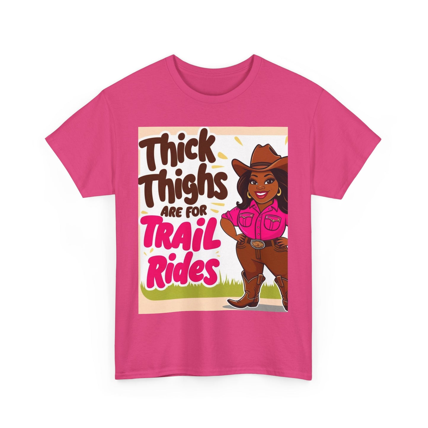 Bright Thick Thighs Unisex Cotton Tee
