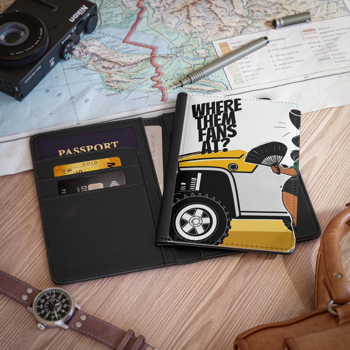 Where Them Fans At? Passport Cover
