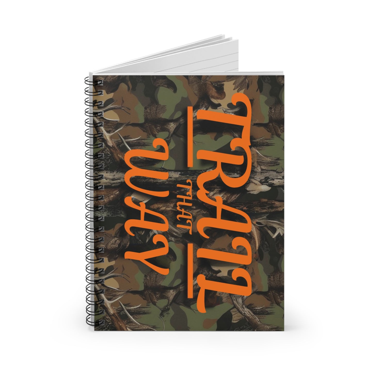 Trail That Way Spiral Notebook - Ruled Line