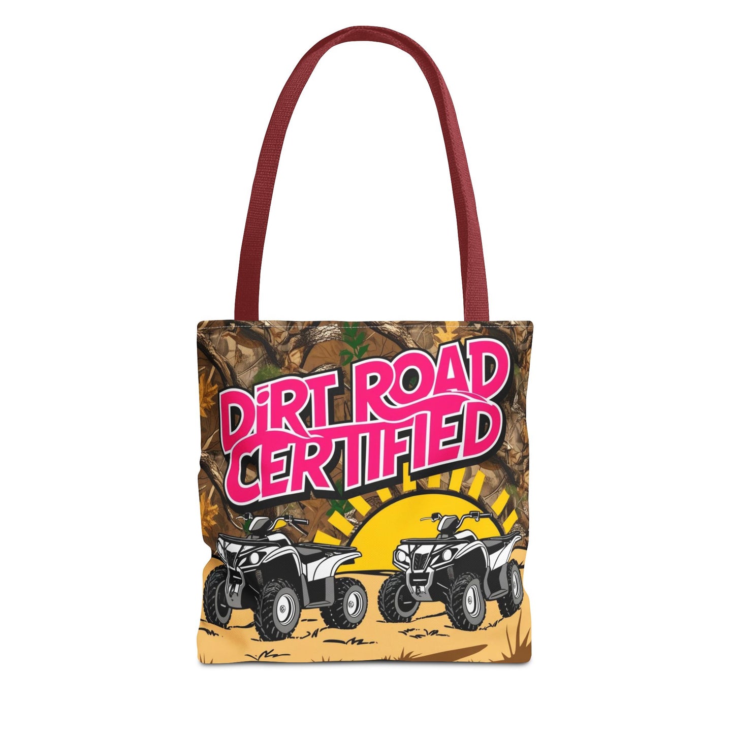Dirt Road Certified Pink Tote Bag
