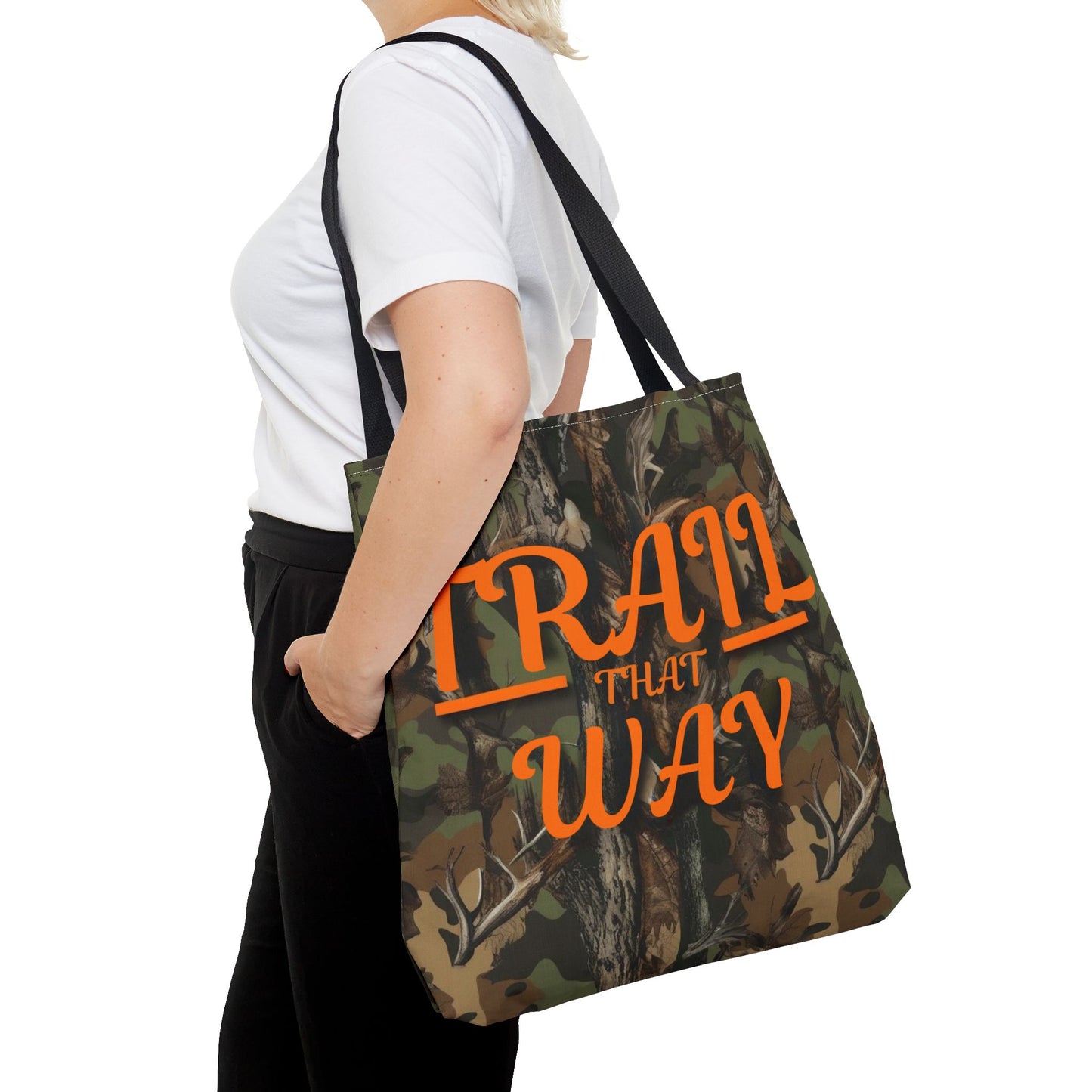 Trail That Way Tote Bag