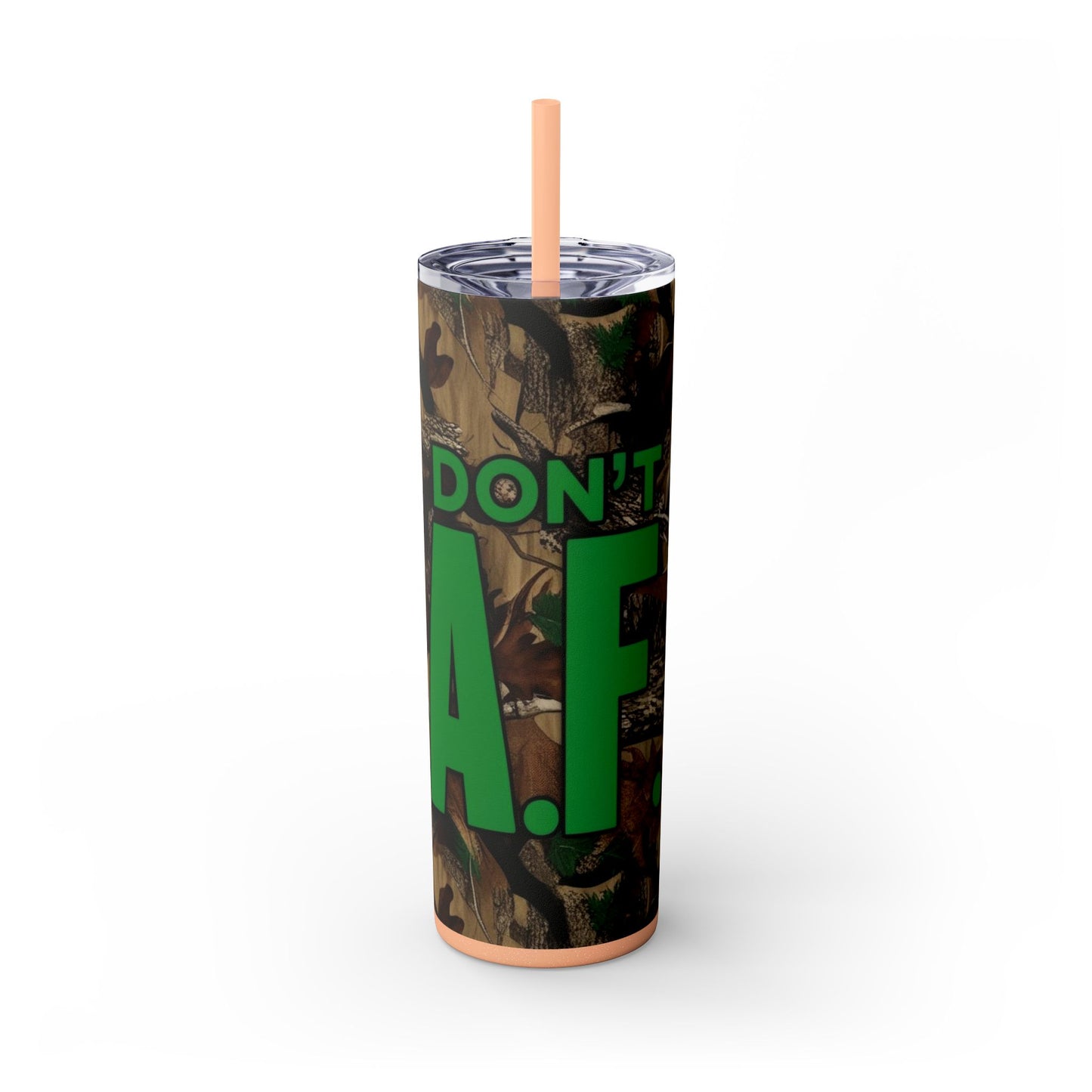 Don't F.A.F.O. Skinny Tumbler with Straw 20oz