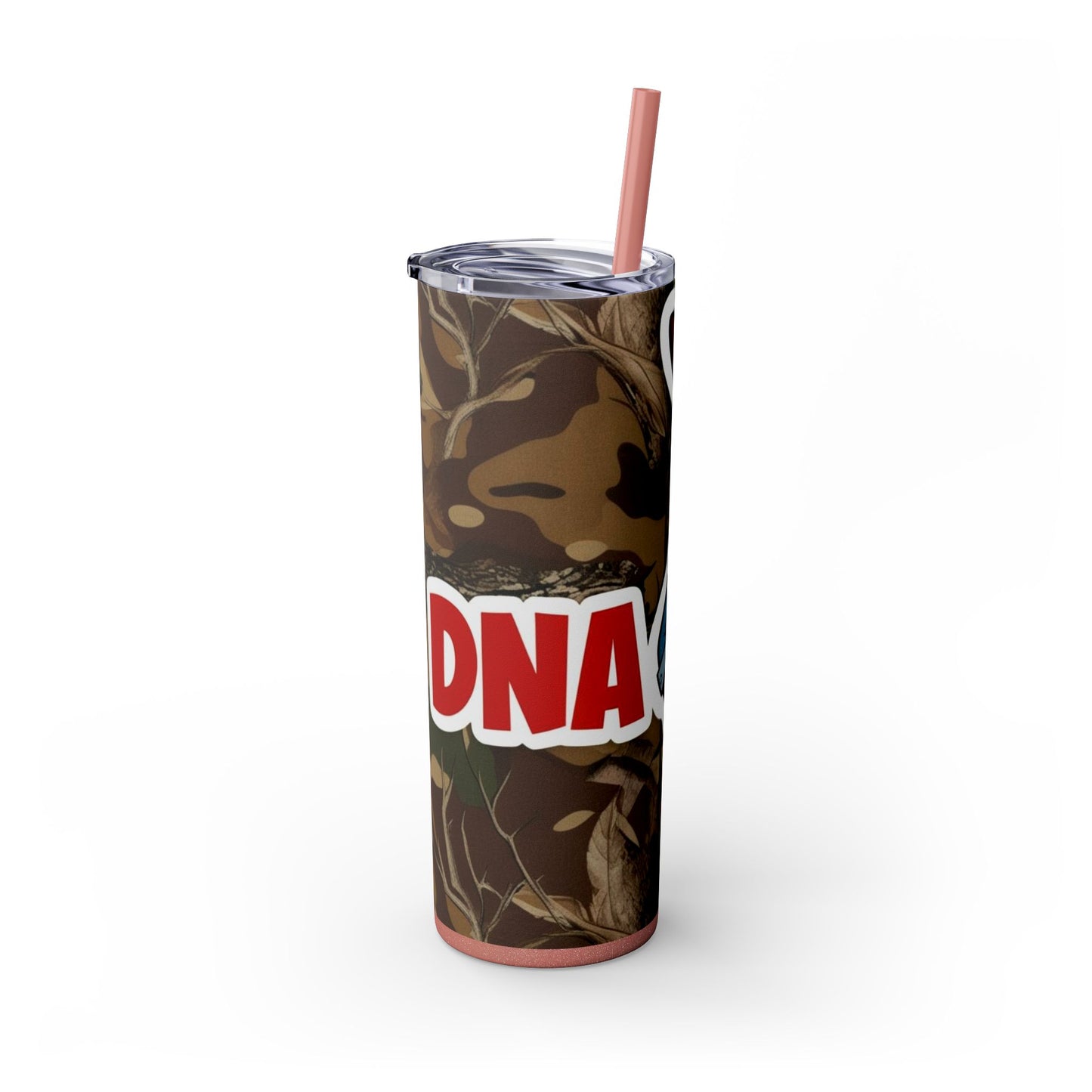 Country Boy DNA Skinny Tumbler with Straw - 20oz