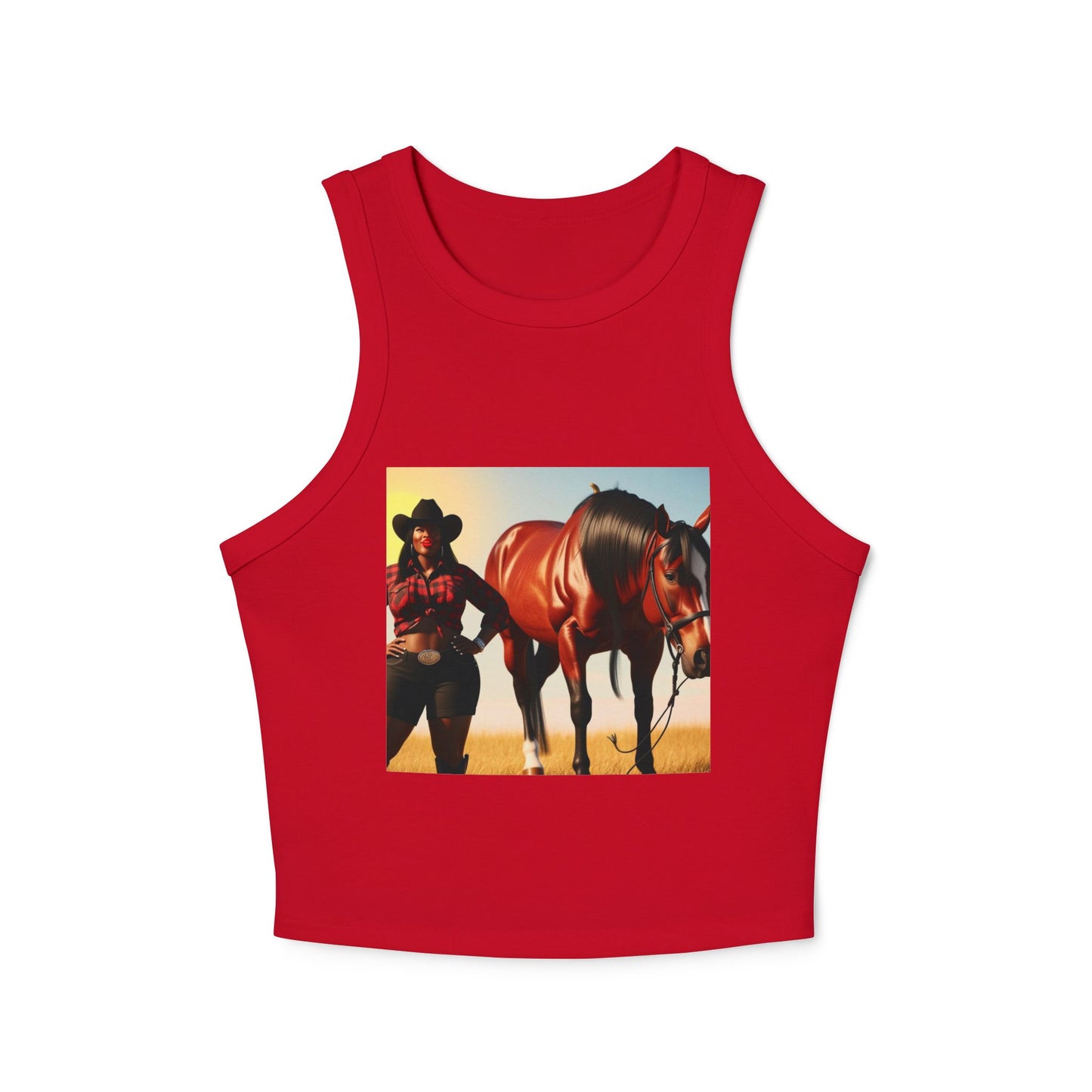 Thickums Racer Tank Top
