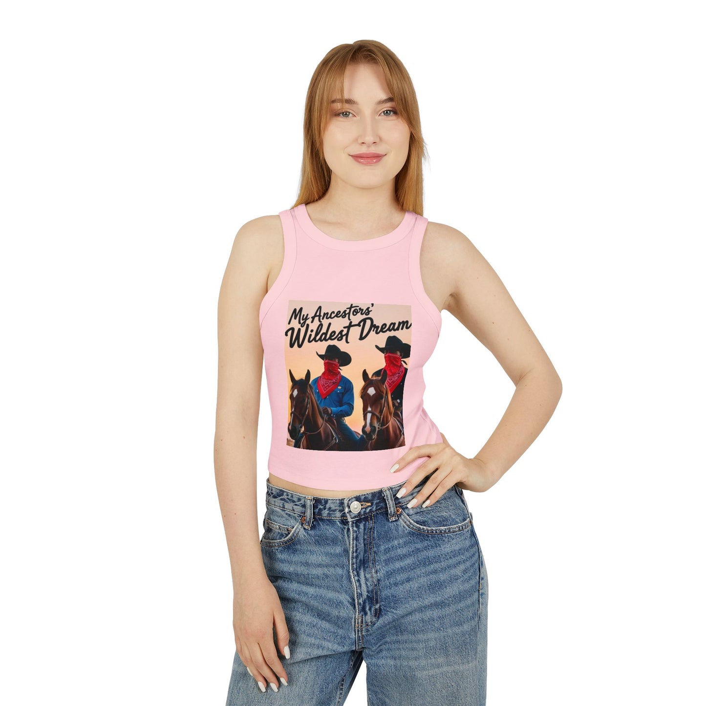 Pay Homage Women's Micro Rib Racer Tank Top