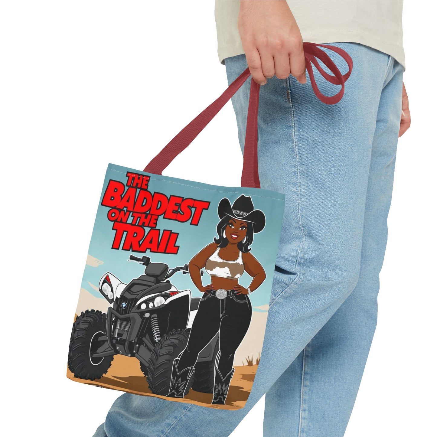 Baddest on the Trail Tote Bag