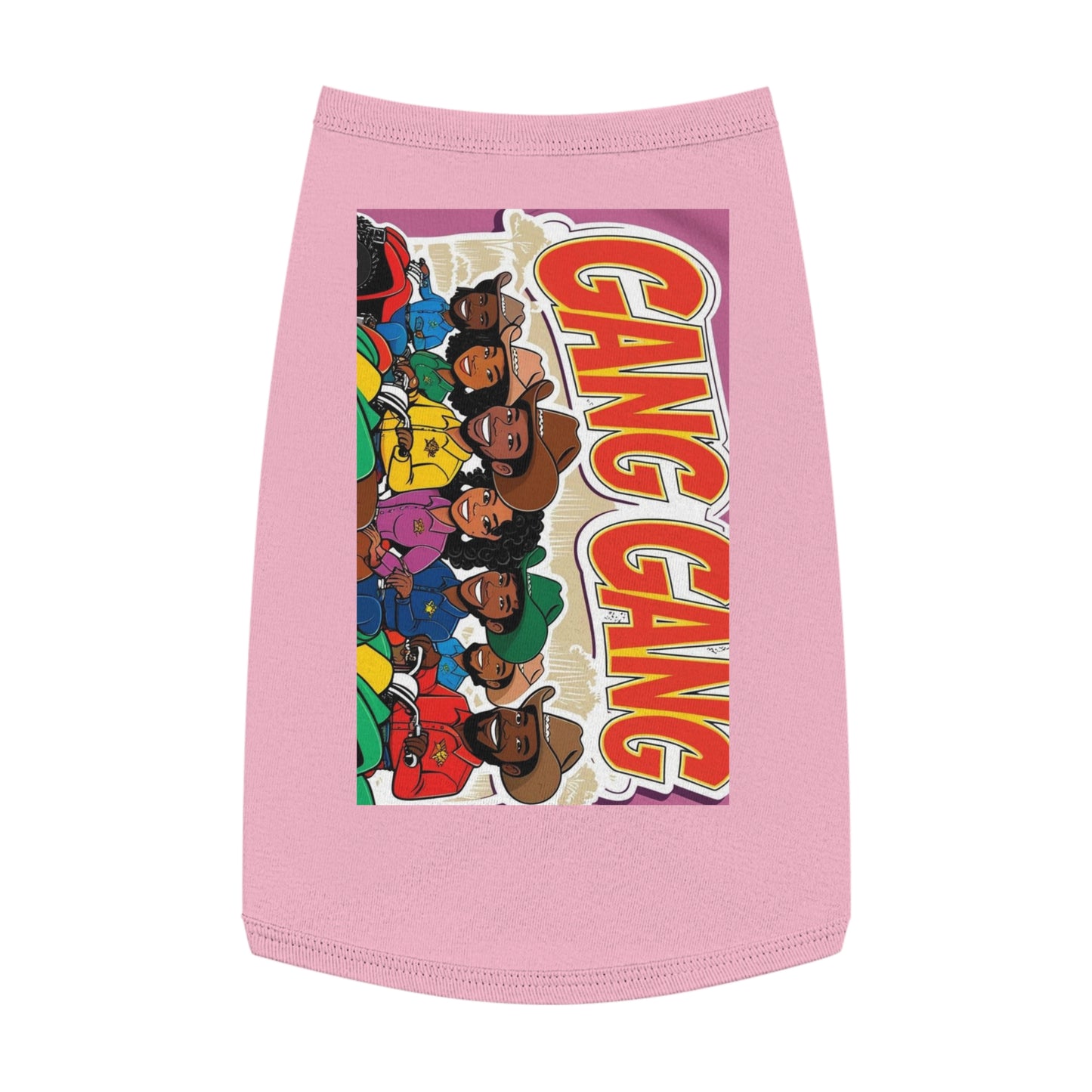 Group ATV Cartoon Pet Tank Top