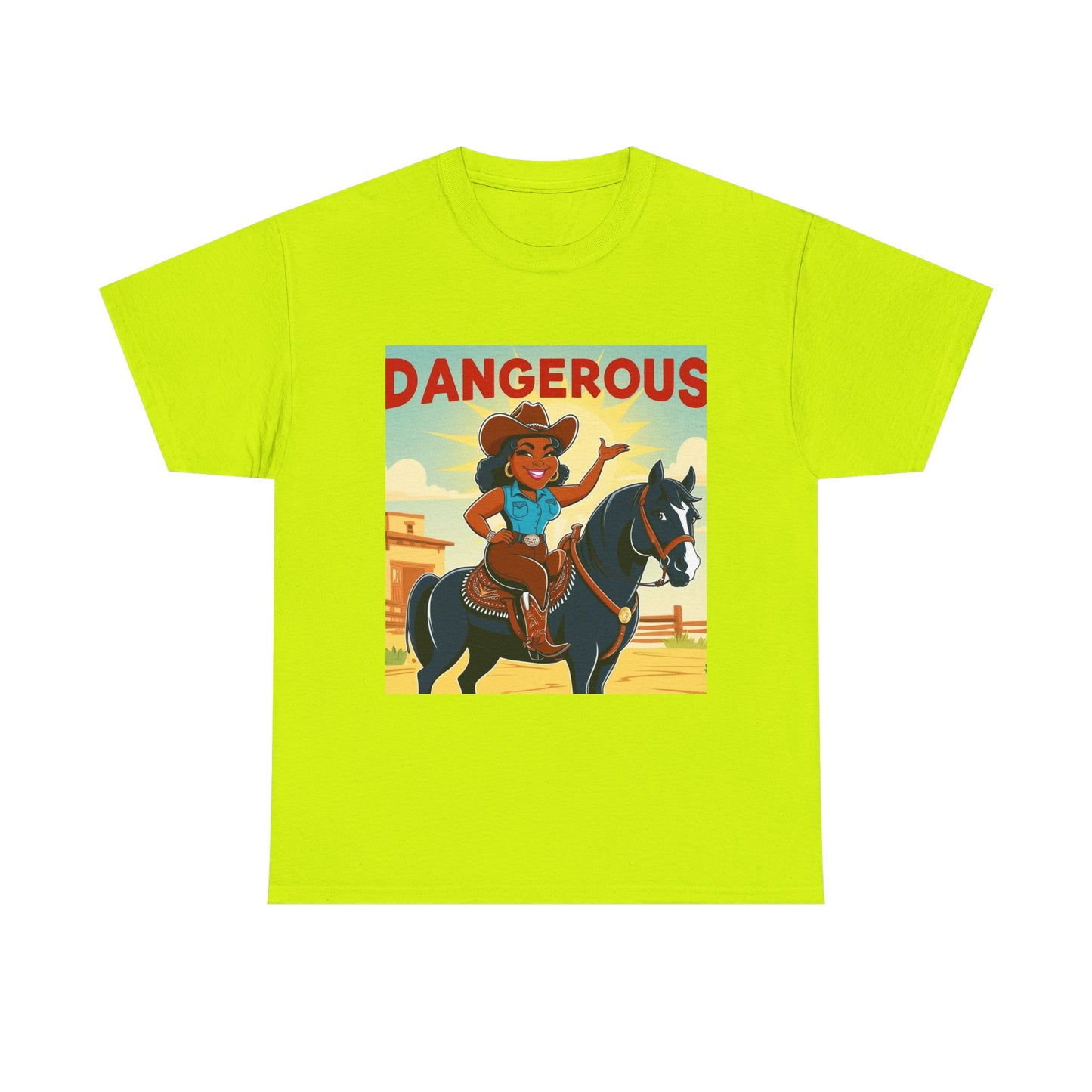 Dangerous Cowgirl Unisex Cotton Tee