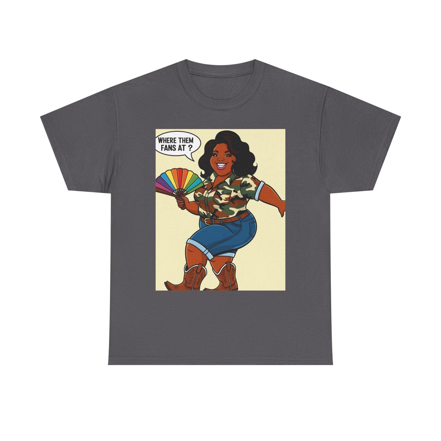 Where Them Fans At? Cotton Tee