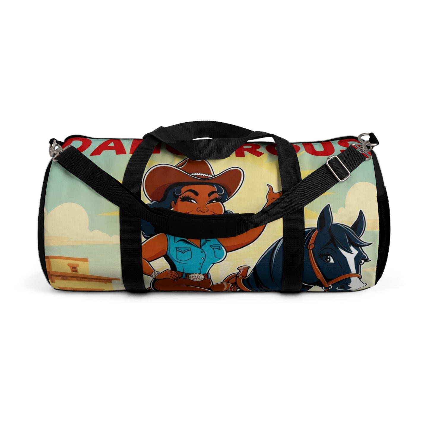 Dangerous Cowgirl Duffel Bag