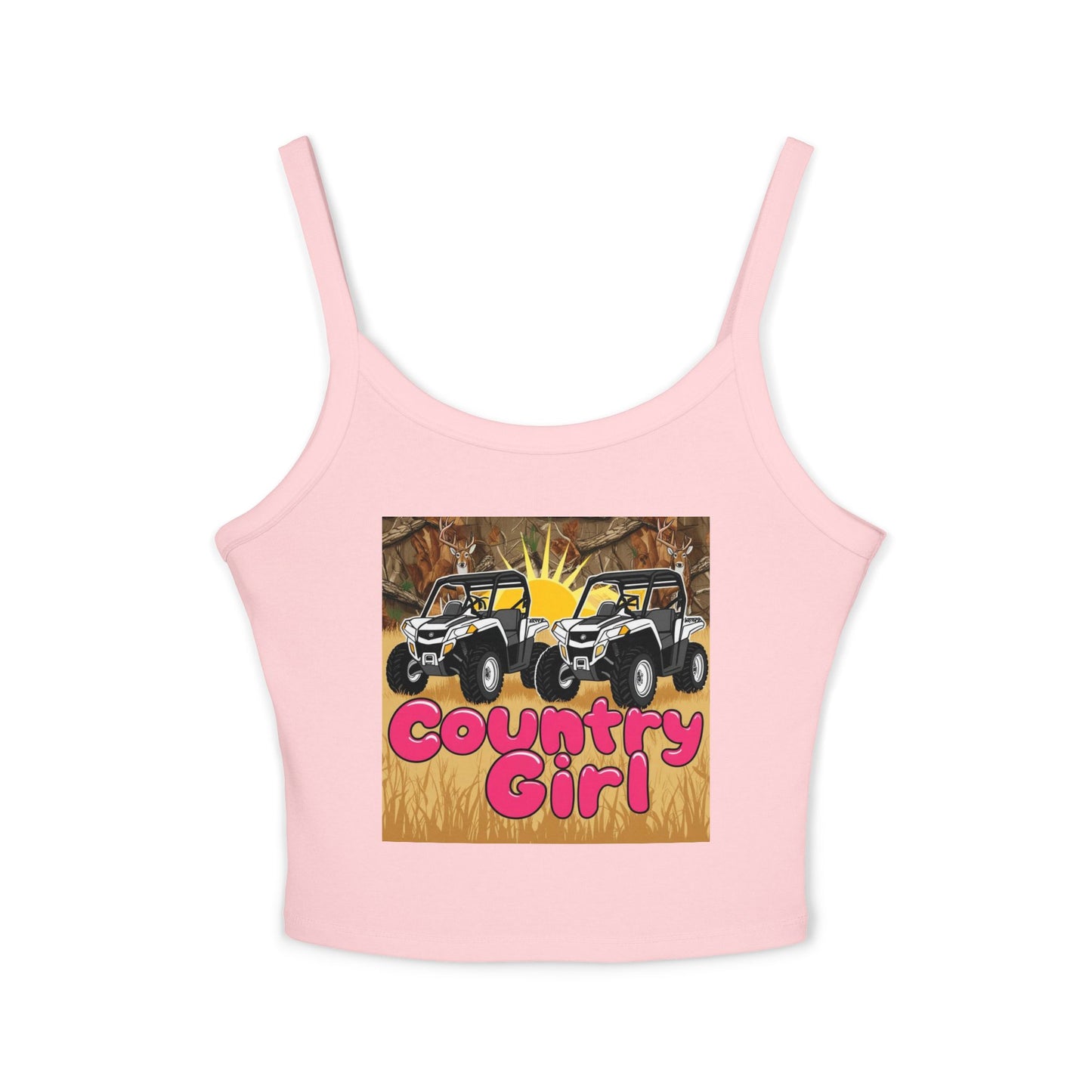 Country Girl Women's Spaghetti Strap Tank Top