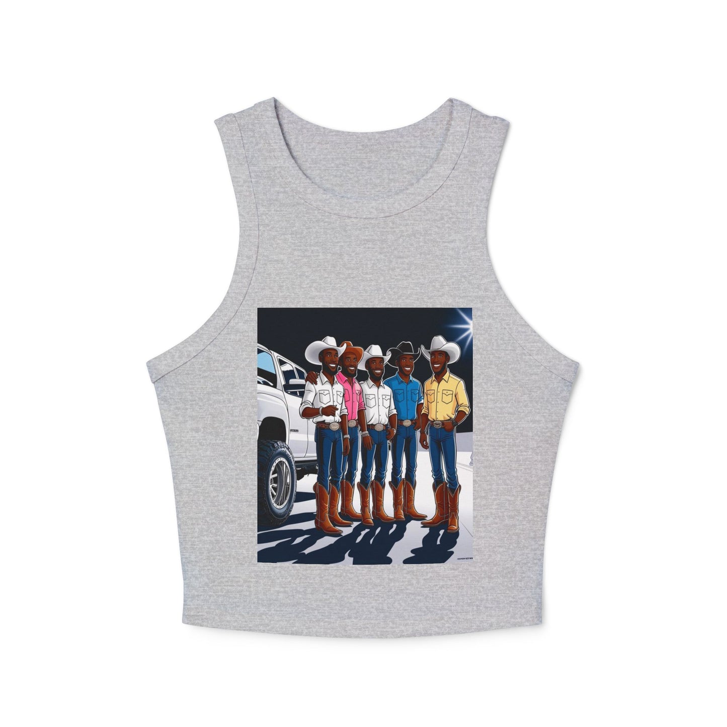 Hangin' Out Women's Micro Rib Racer Tank Top