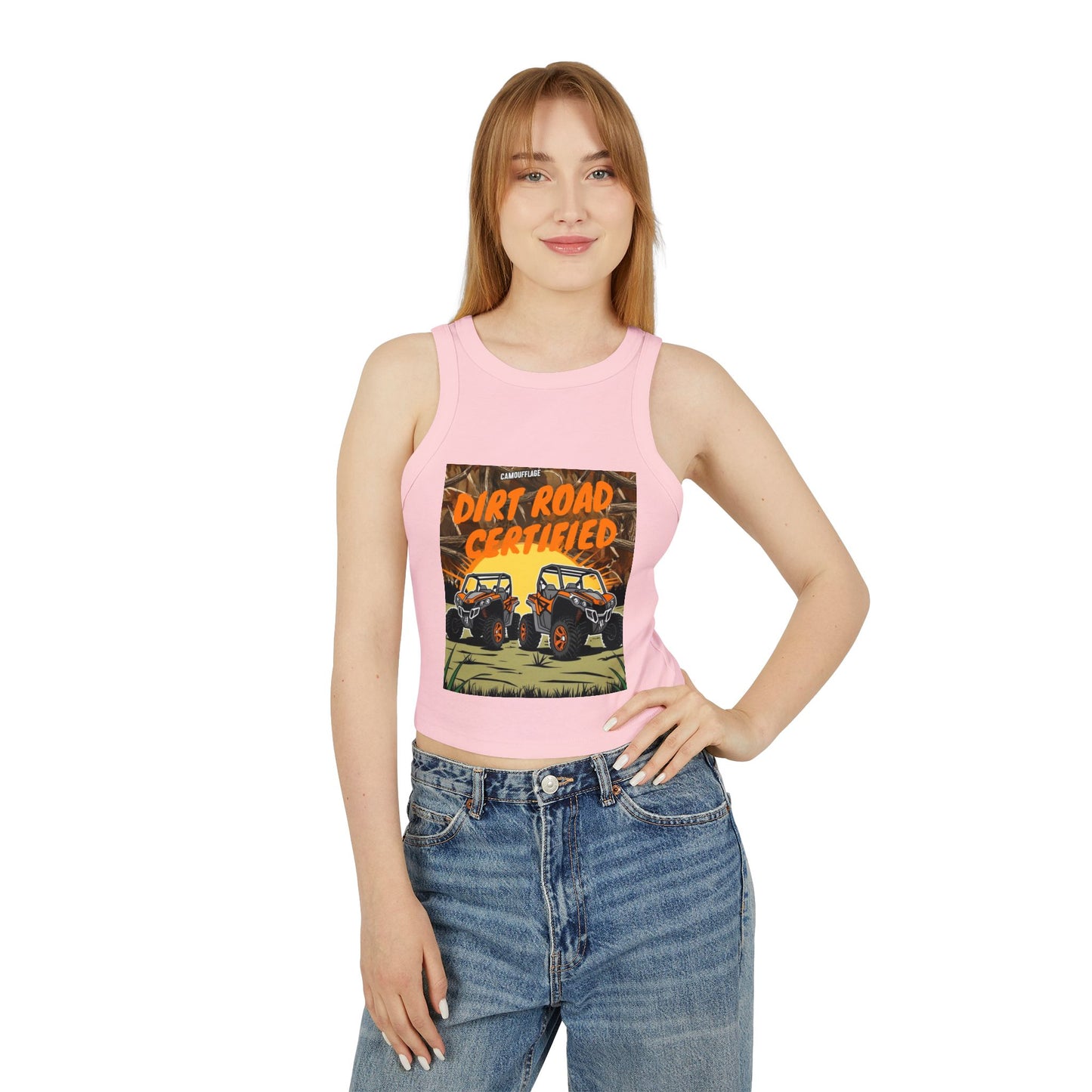 Dirt Road Certified Women's Racer Tank Top