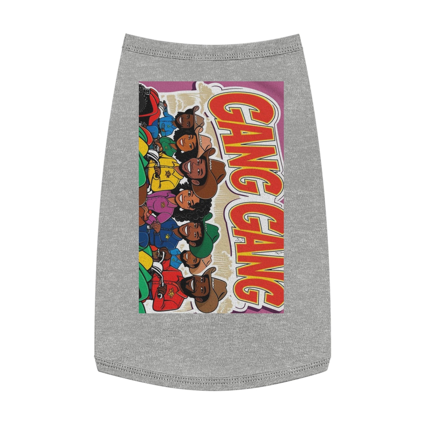 Group ATV Cartoon Pet Tank Top