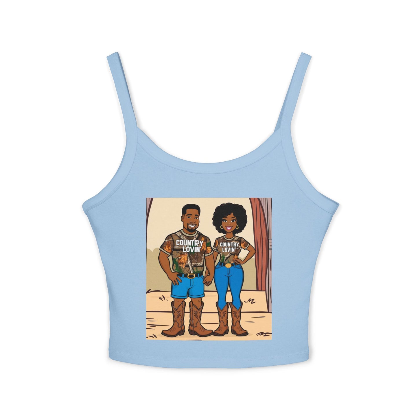 Country Lovin Women's Spaghetti Strap Tank Top