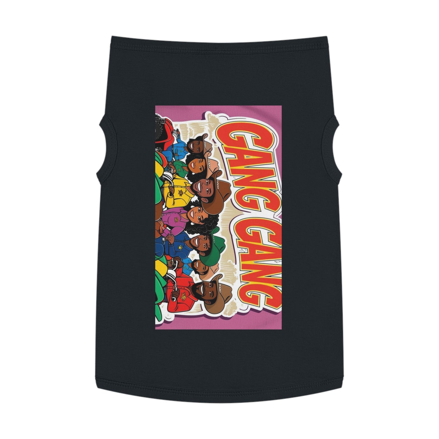 Group ATV Cartoon Pet Tank Top