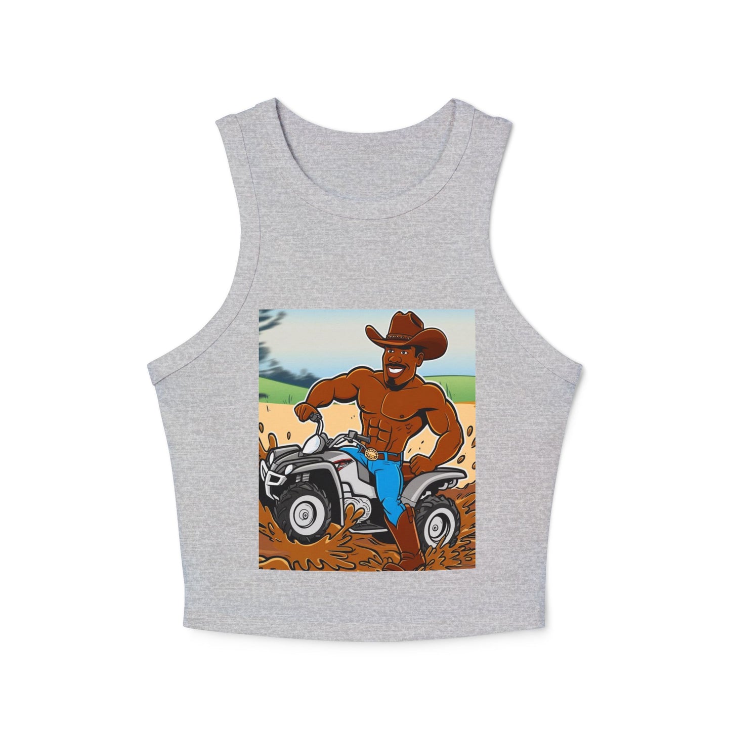 Big Boy Women's Micro Rib Racer Tank Top