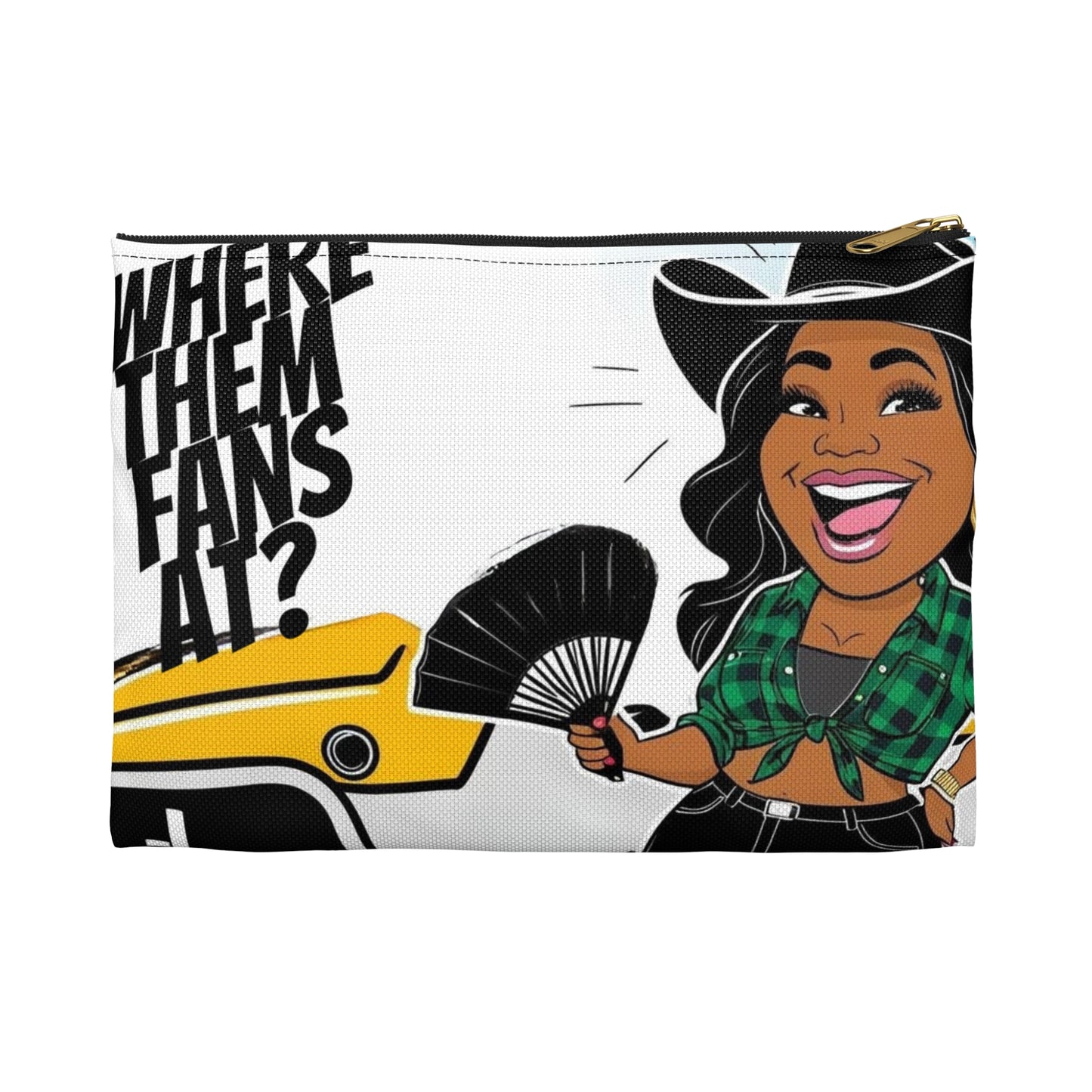 Where Them Fans At? Accessory Pouch