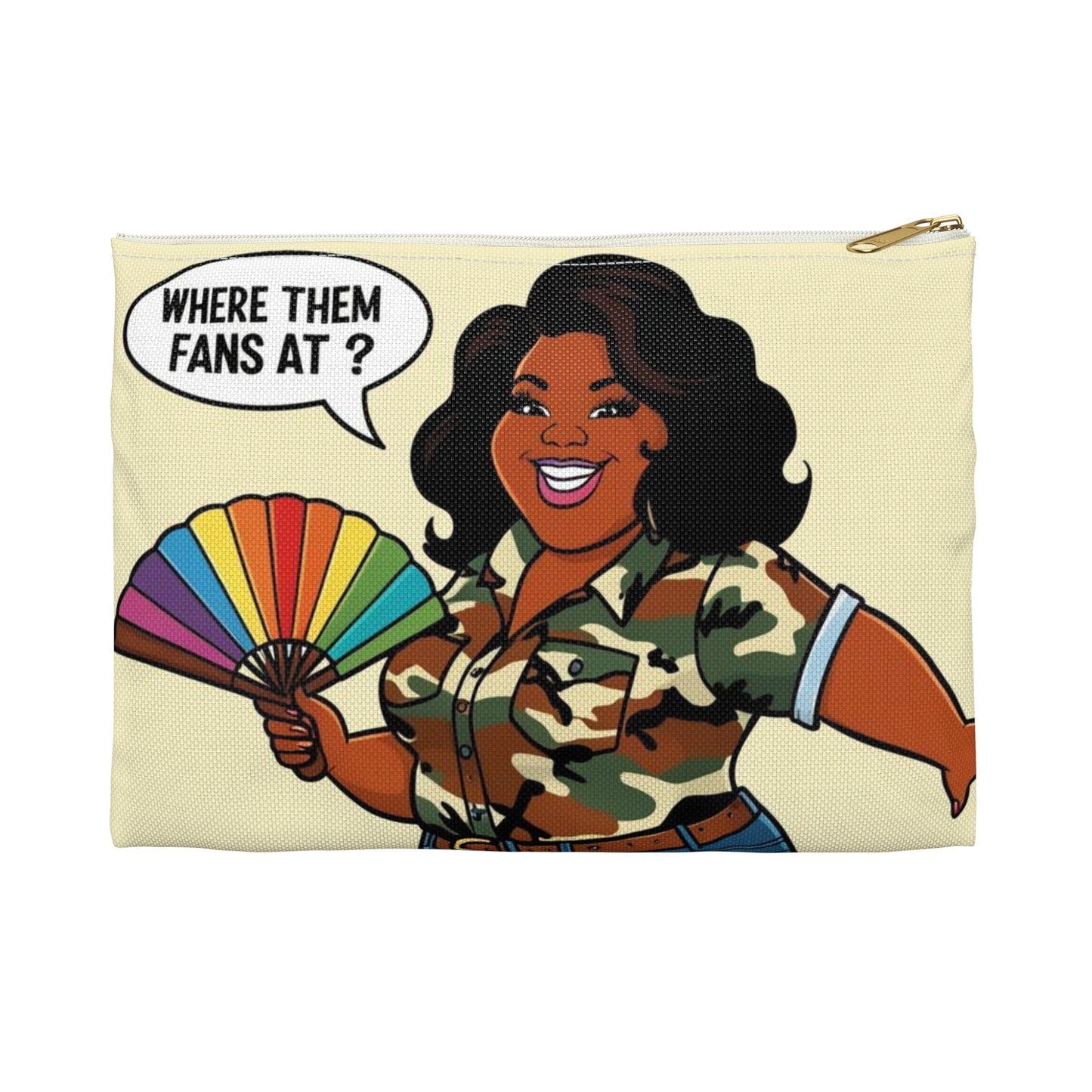 Where Them Fans At? Accessory Pouch