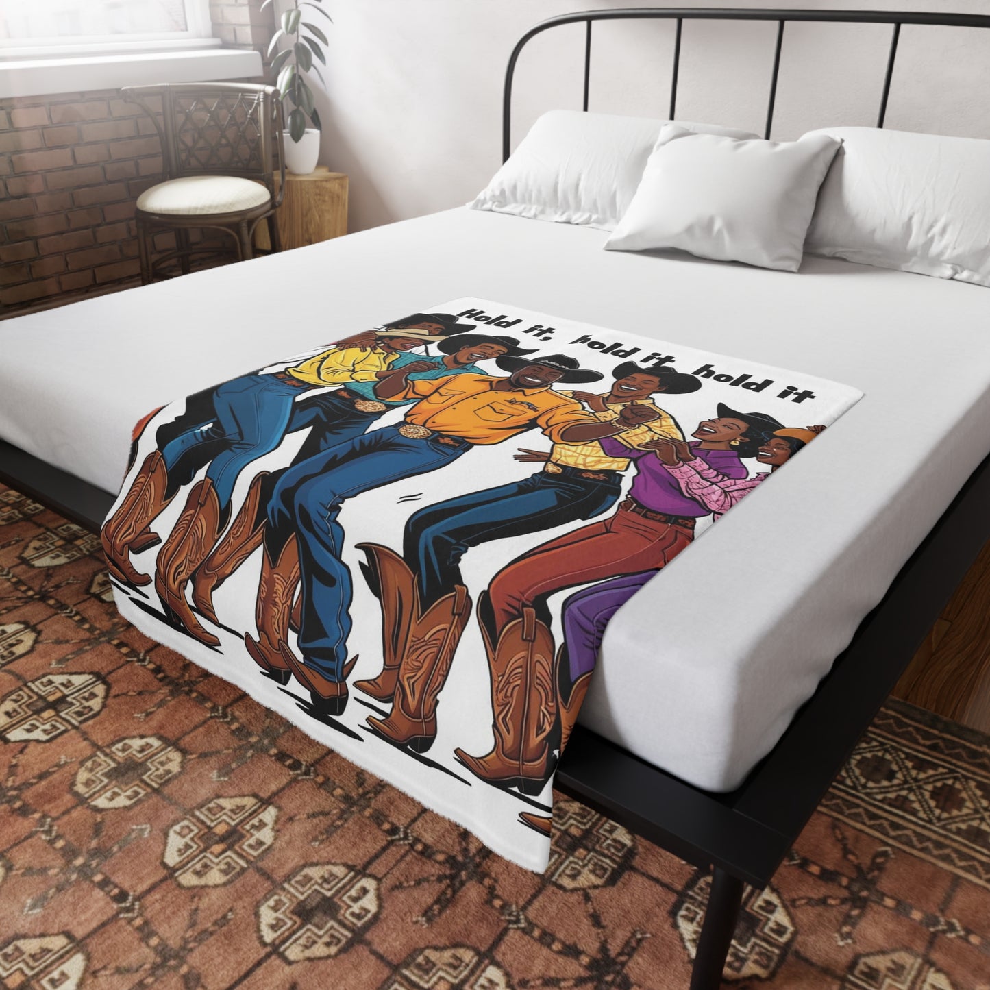 Hold It X4 Plush Fleece Blanket