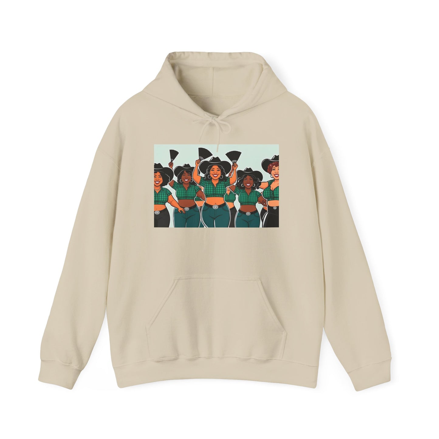 Group Dancers Unisex Hoodie