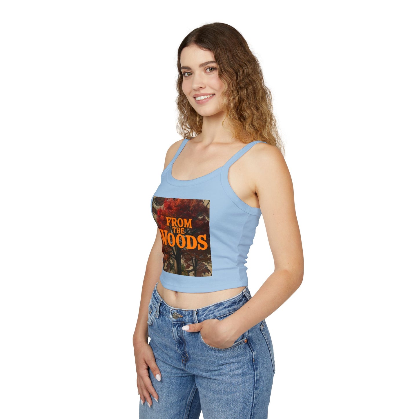 From The Woods Women's Spaghetti Strap Tank Top