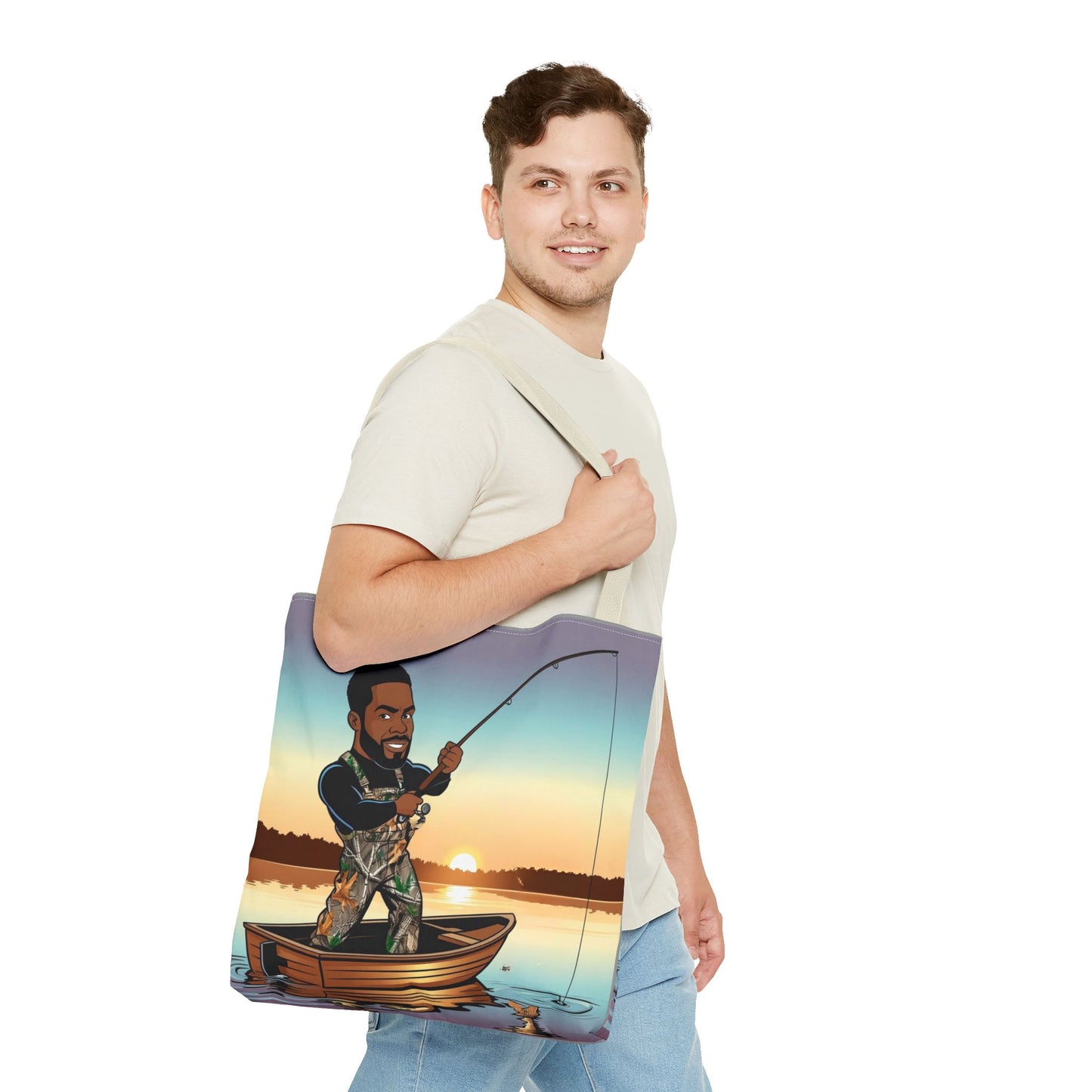 Handsome Fisherman Tote Bag