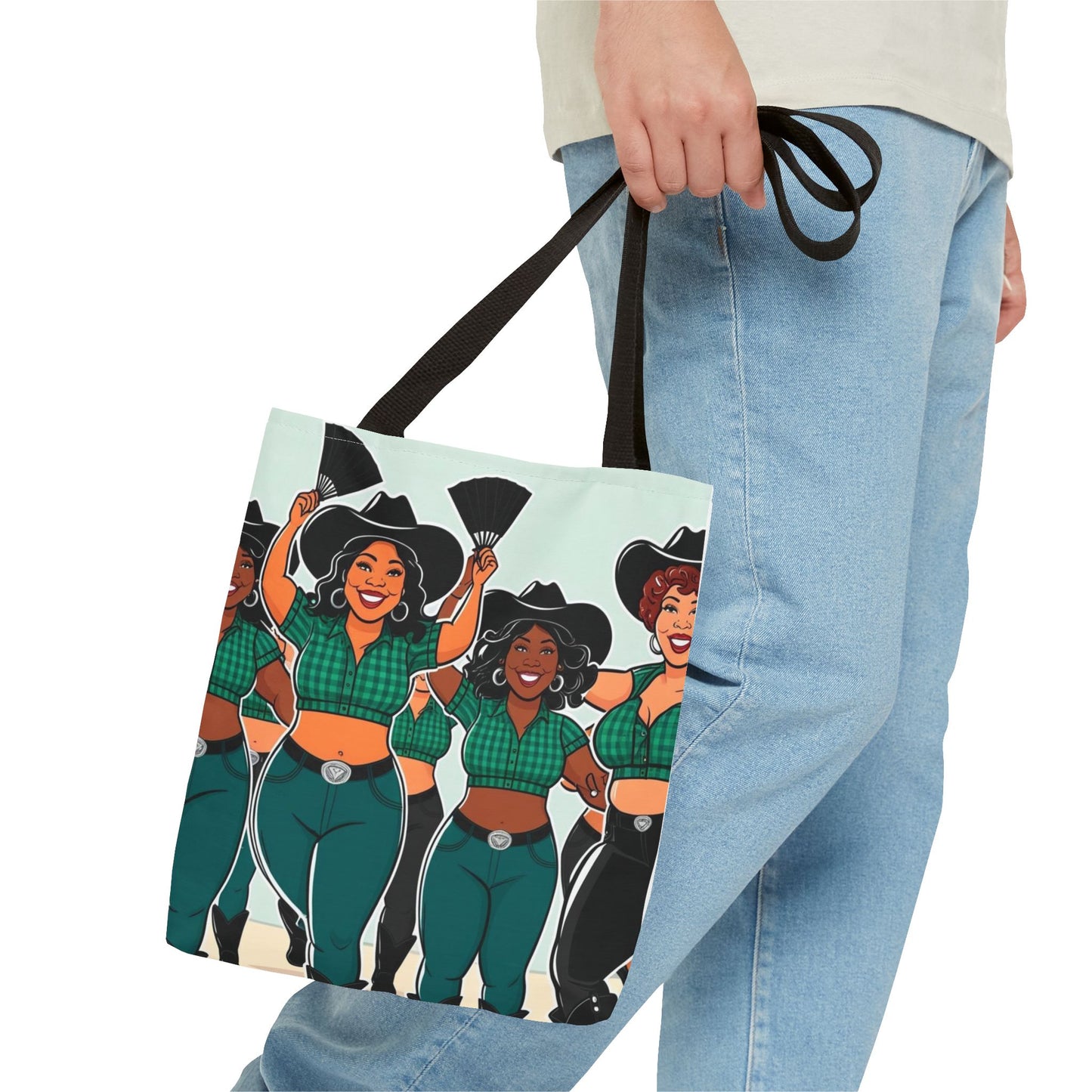Group Dancers Tote Bag