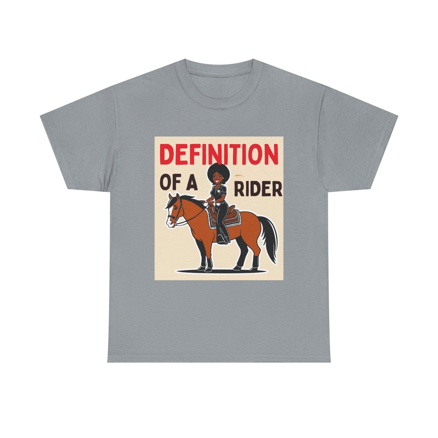 Definition of a Rider Unisex  Cotton Tee