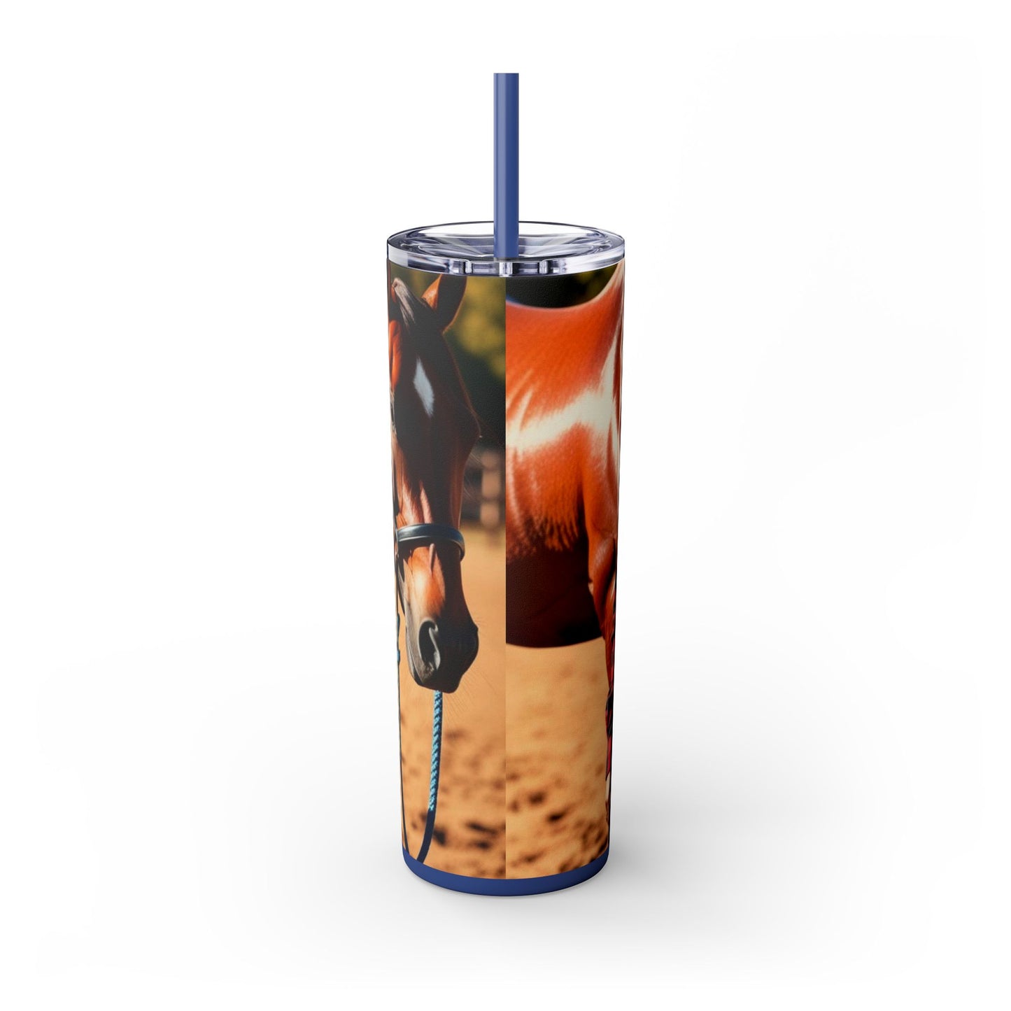 Black Beauty Tumbler with Straw - 20oz