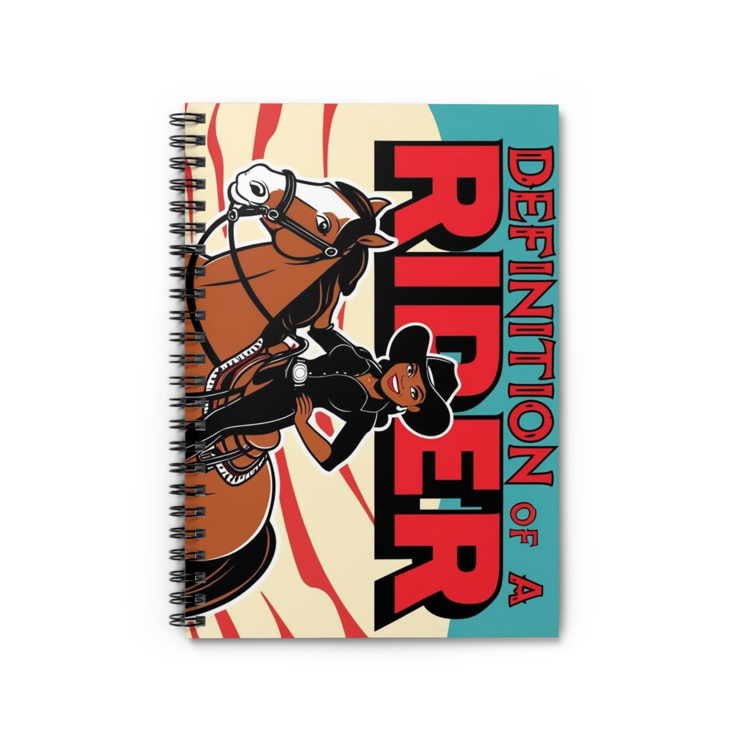 Definition of a Rider Spiral Notebook