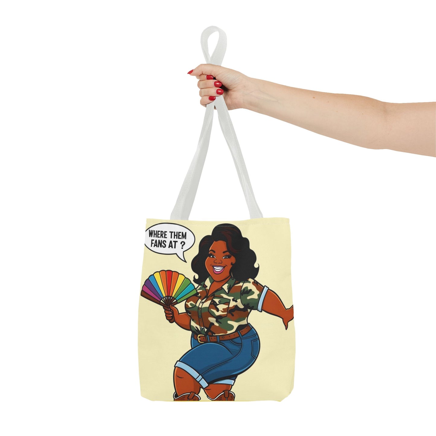 Where Them Fans At? Tote Bag