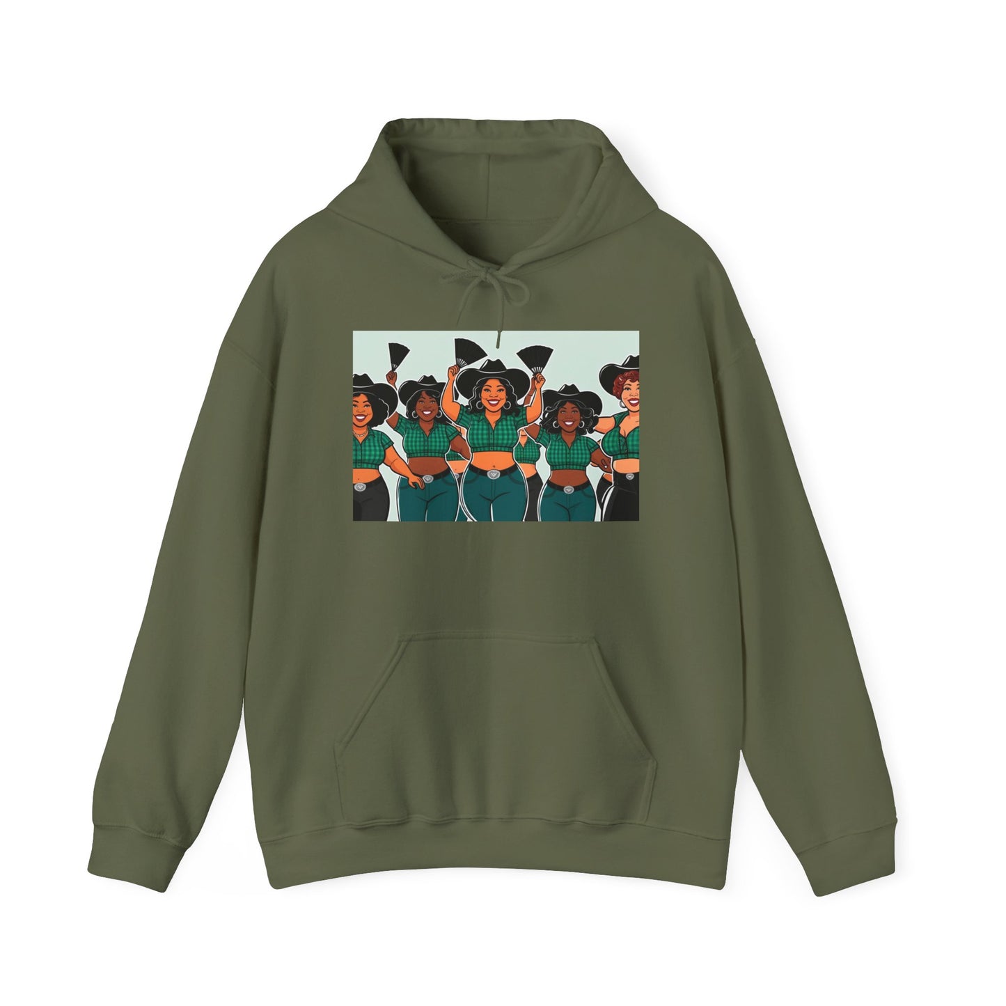 Group Dancers Unisex Hoodie