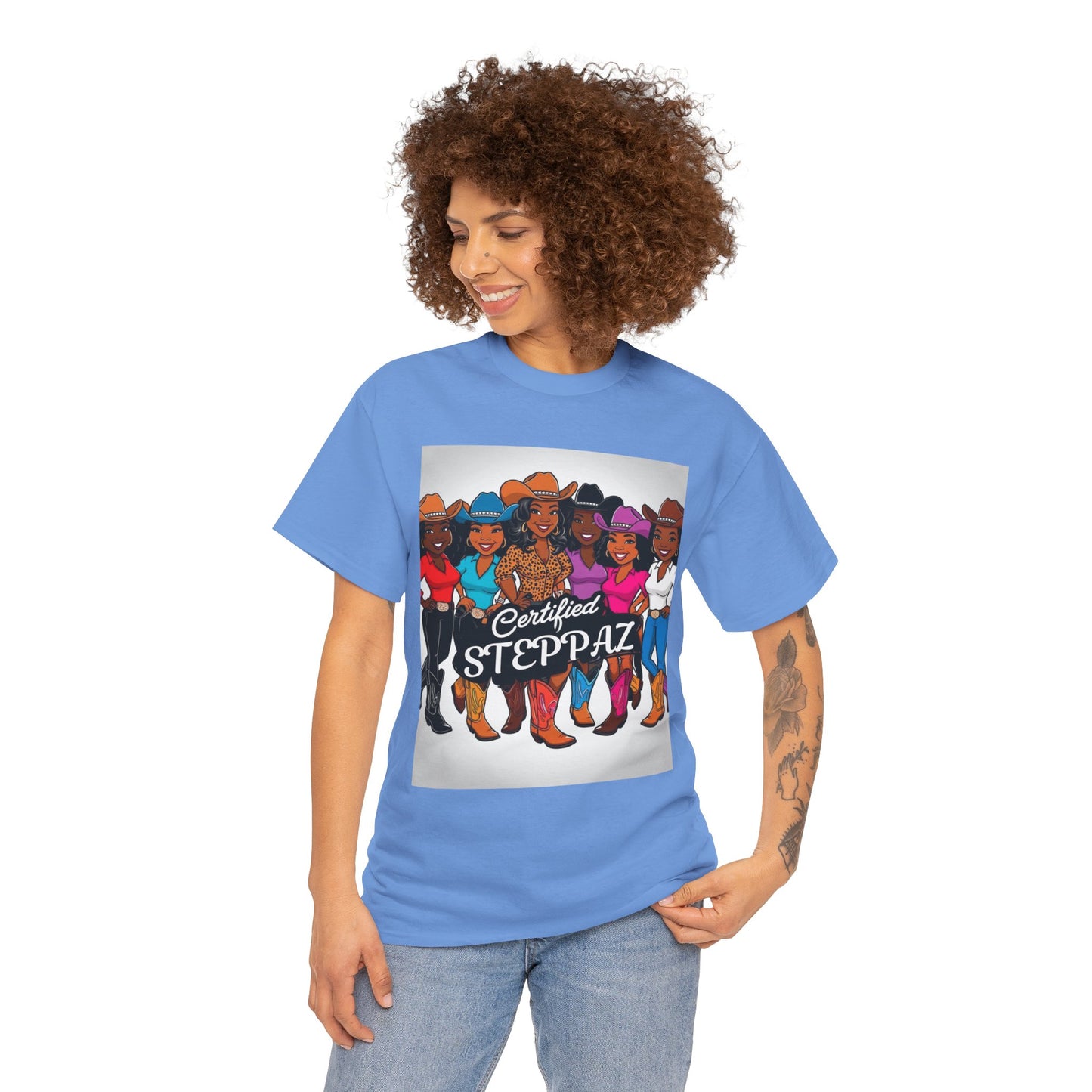 Certified Steppaz Unisex Cotton Tee 3-EVEN More Colors
