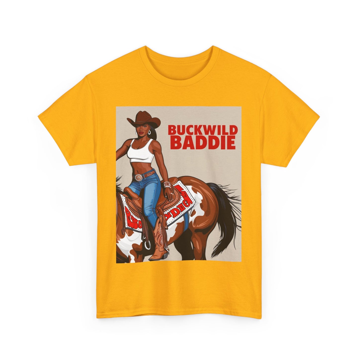 Buckwild Baddie Unisex Cotton Tee