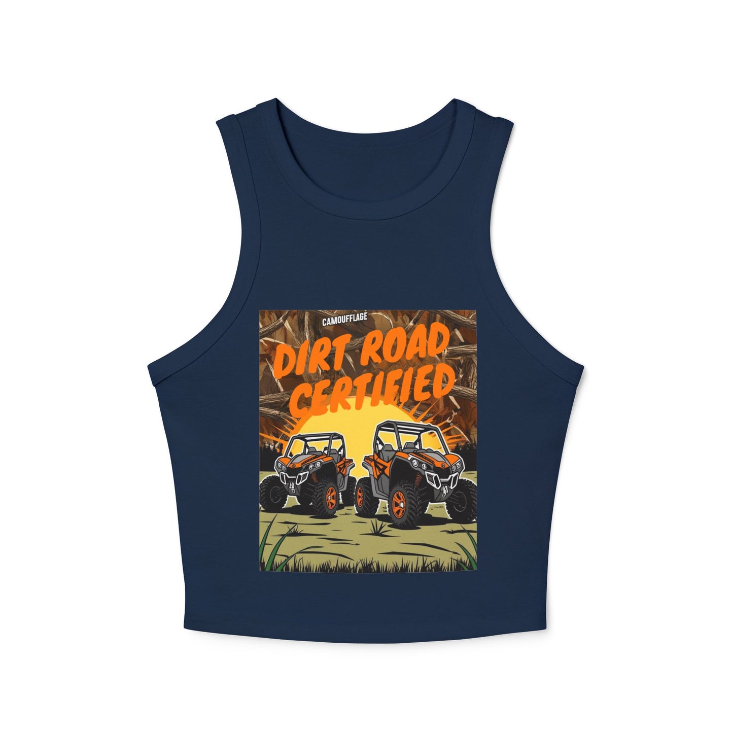 Dirt Road Certified Women's Racer Tank Top