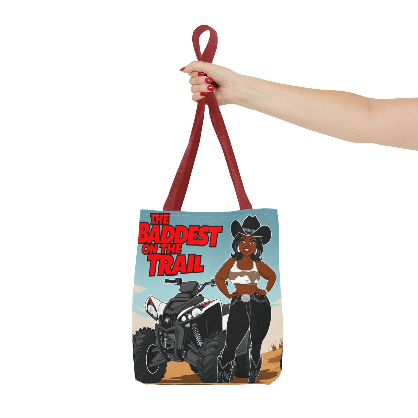 Baddest on the Trail Tote Bag