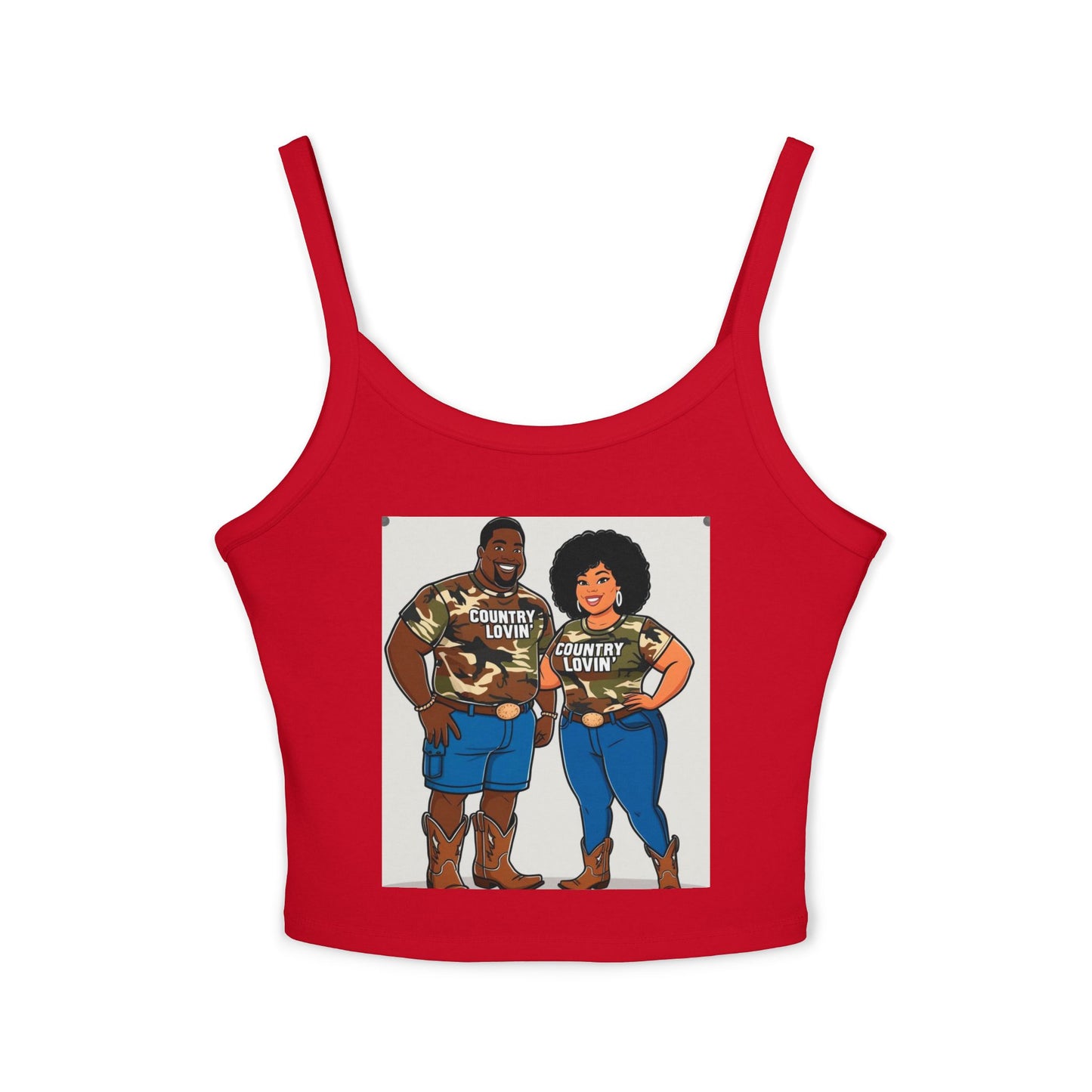 Country Lovin Women's Spaghetti Strap Tank Top