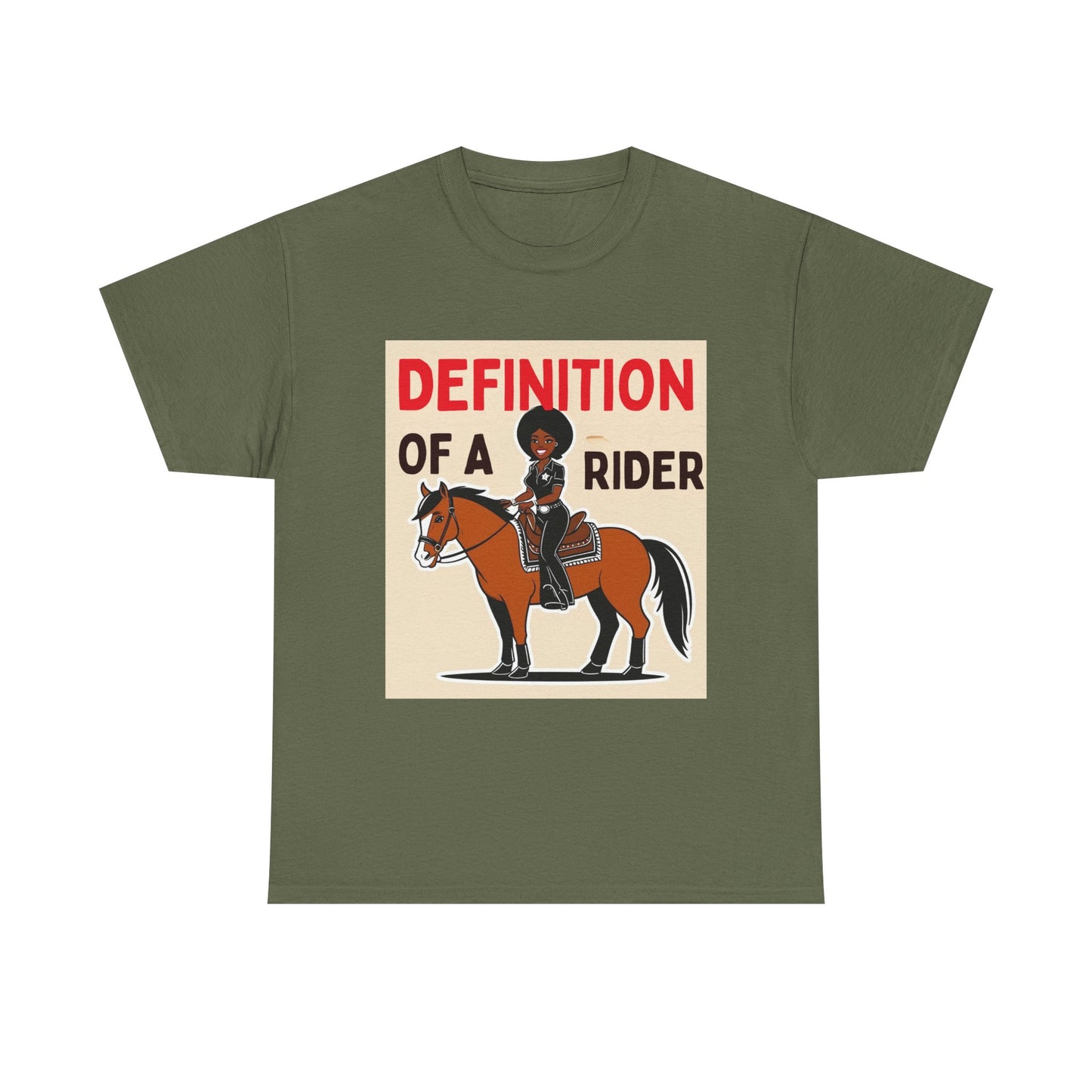 Definition of a Rider Unisex  Cotton Tee