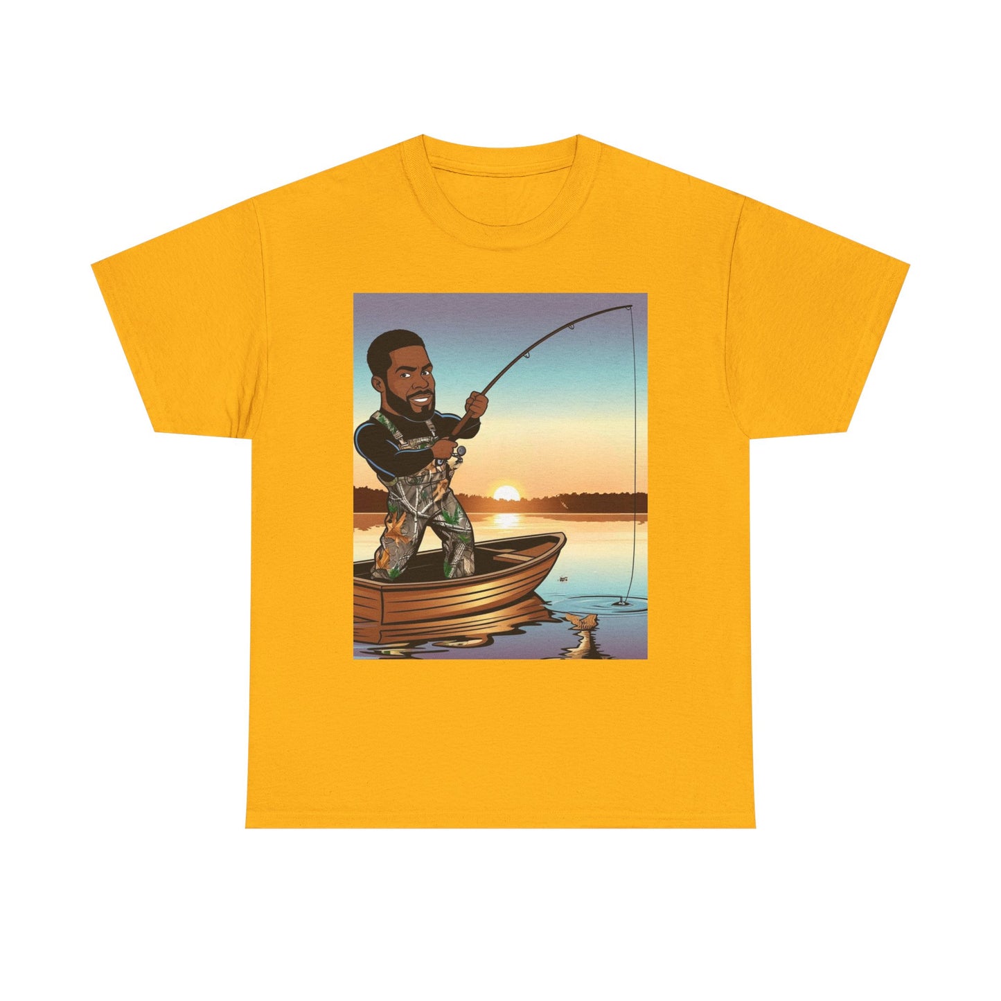 Handsome Fisherman Unisex  Cotton Tee