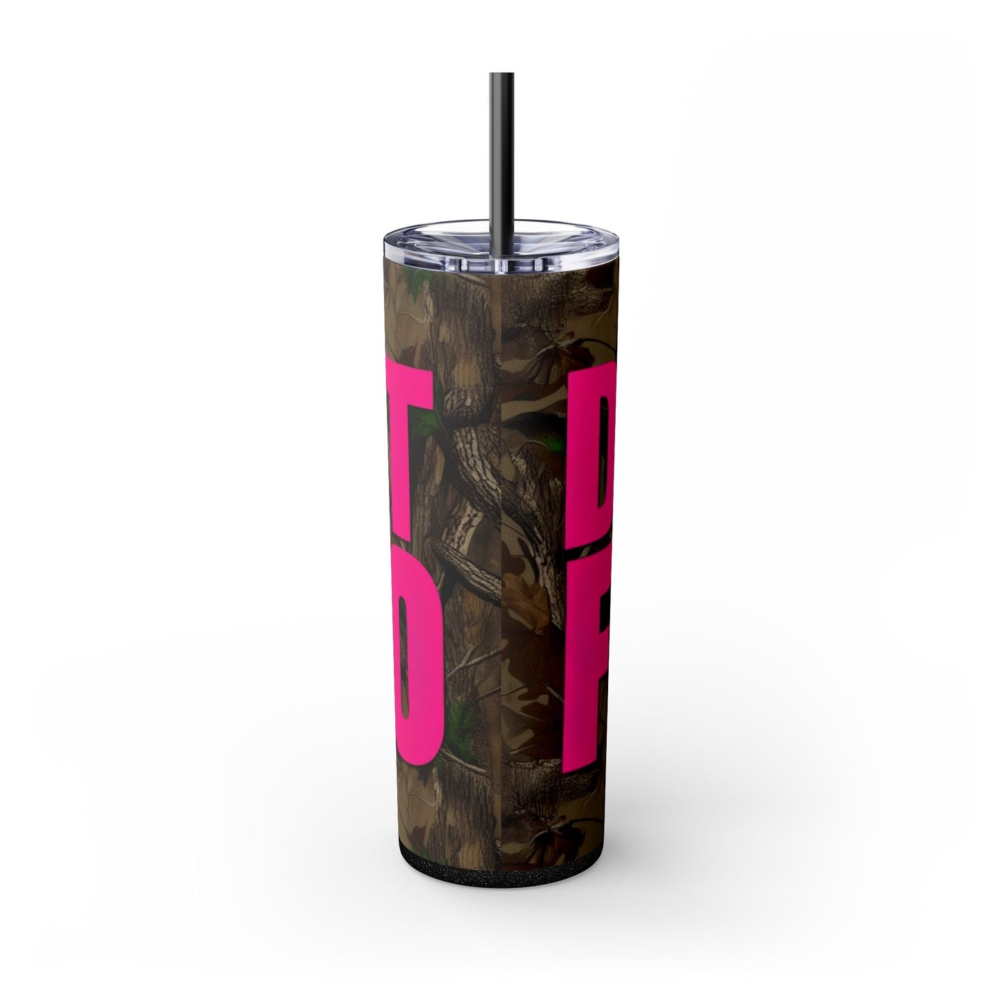 Don't F.A.F.O. Skinny Tumbler with Straw - 20oz