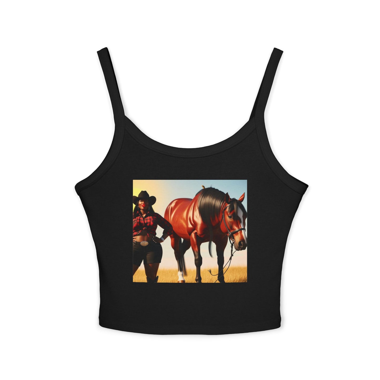 Thickums Women's Spaghetti Strap Tank Top