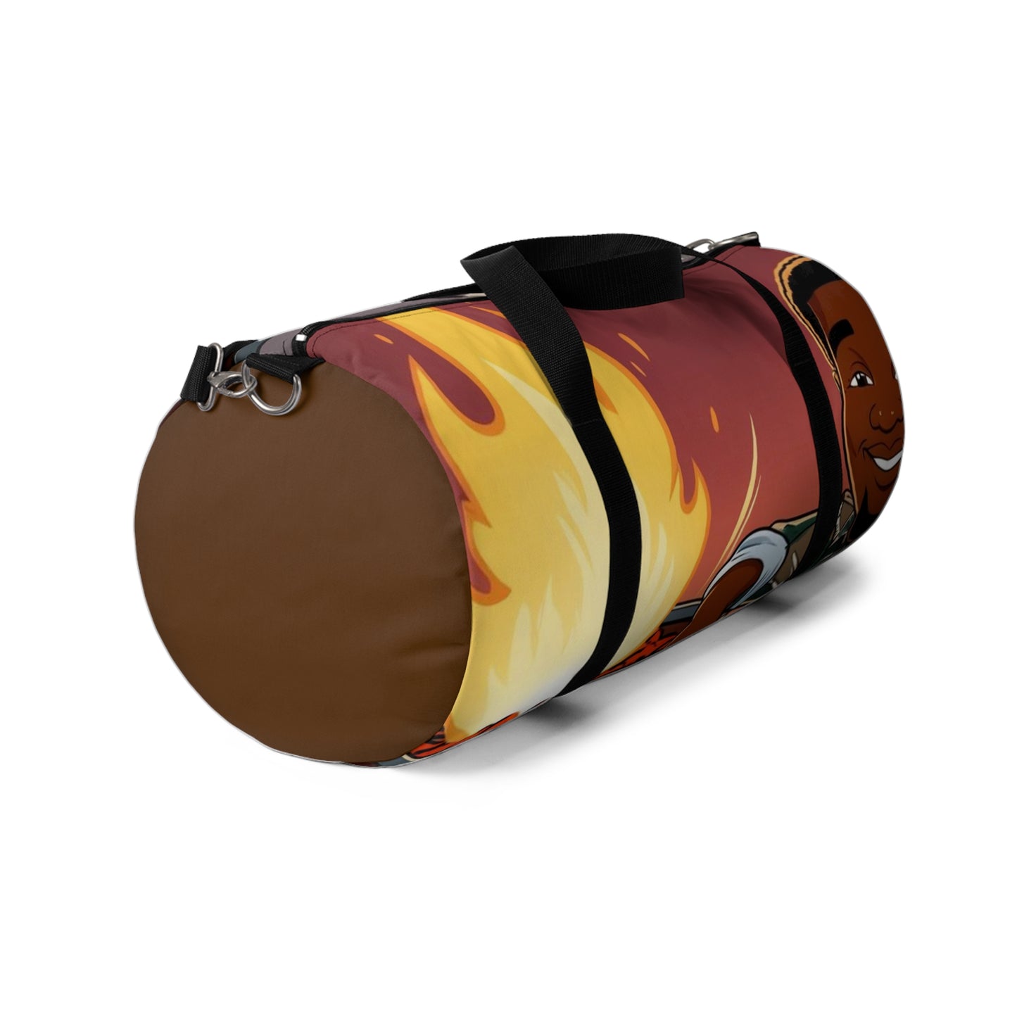 Fire Barrel Rolling Duffel Bag