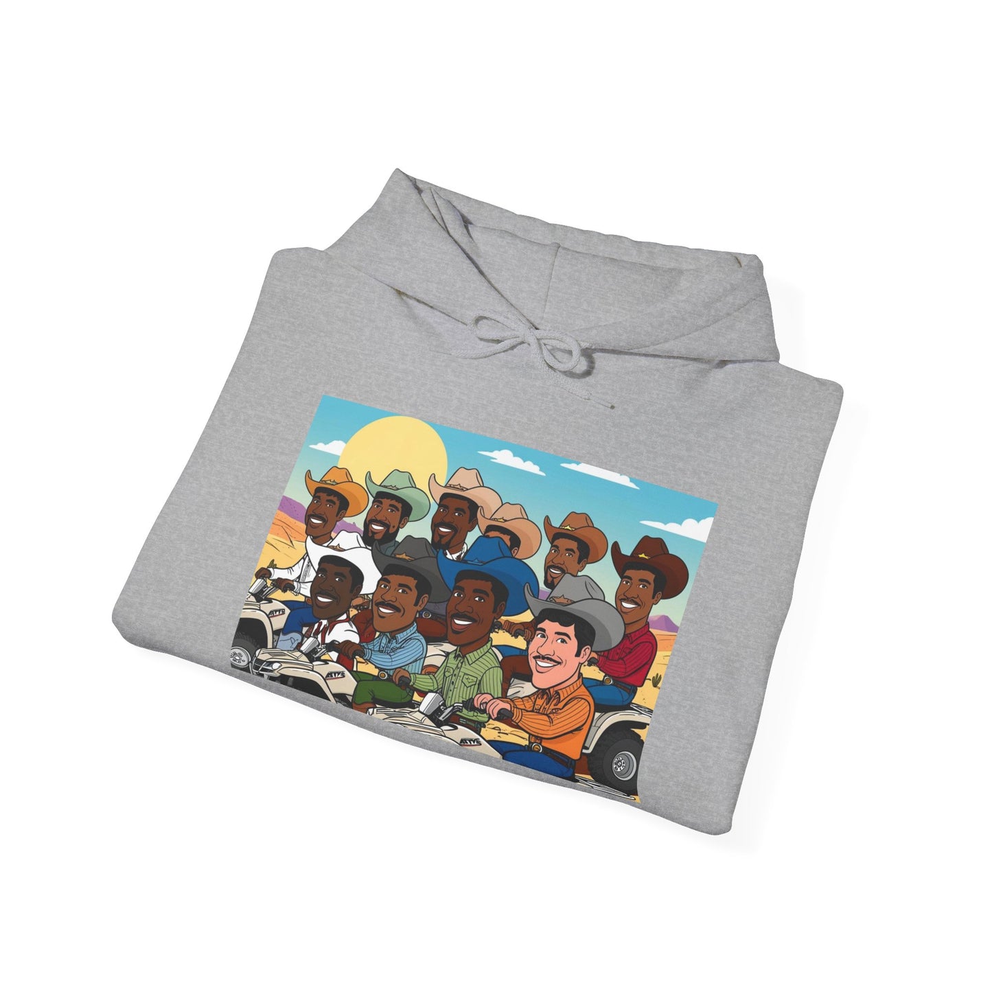 Retro Cowboy Adventure Hoodie